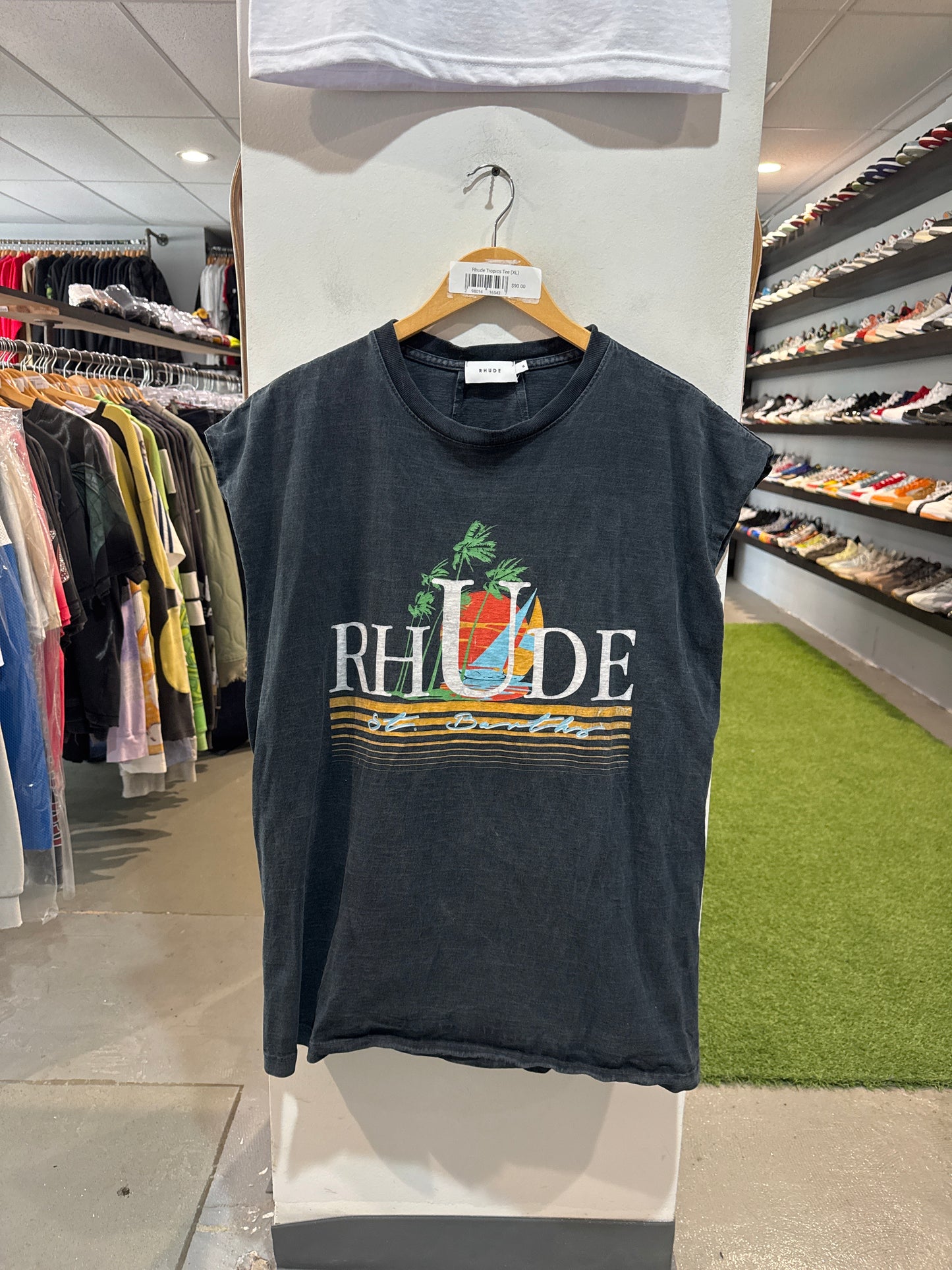 Rhude Tropics Tee (XL)