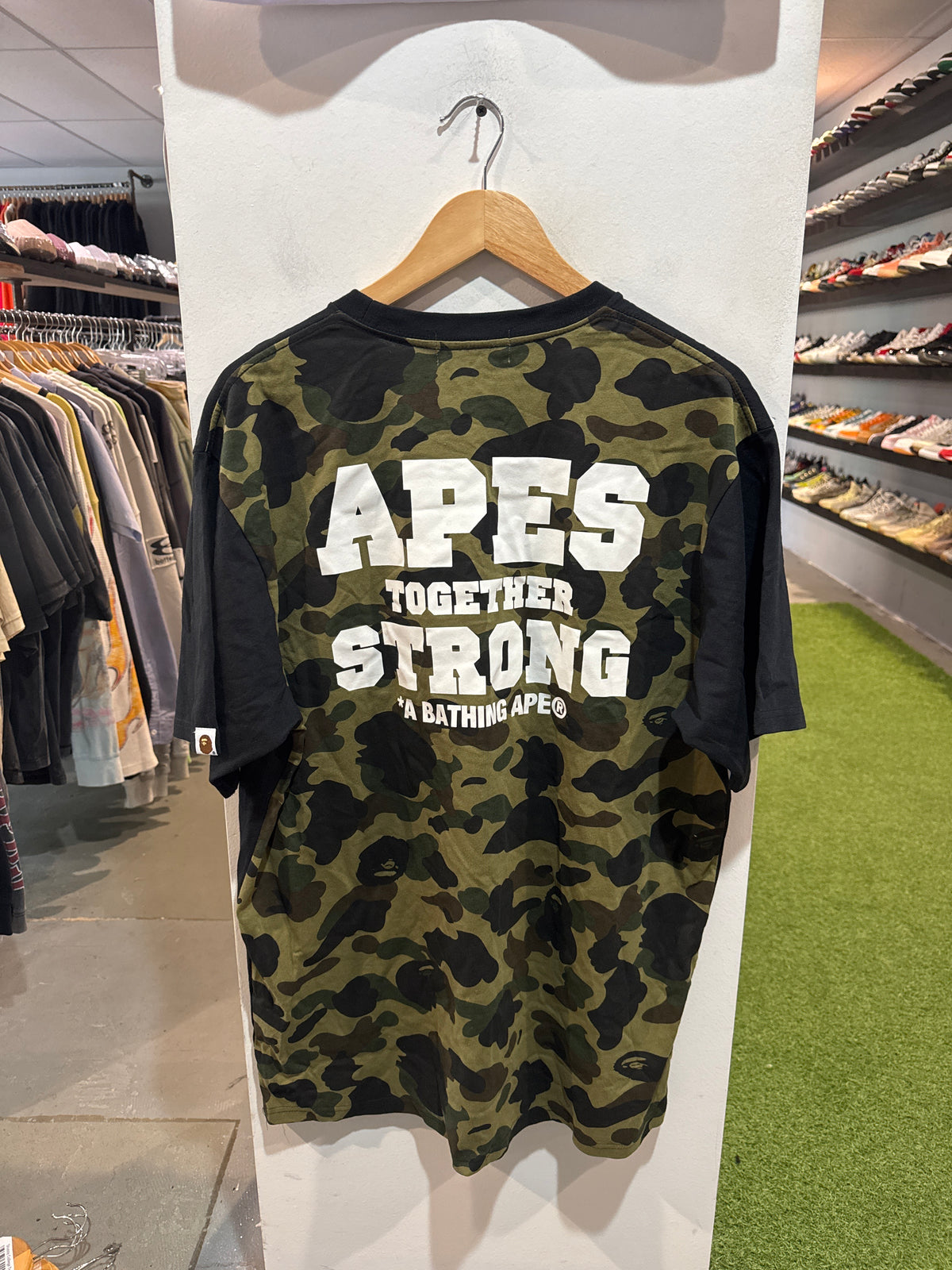 Bape Together Strong Tee Black (XXL)