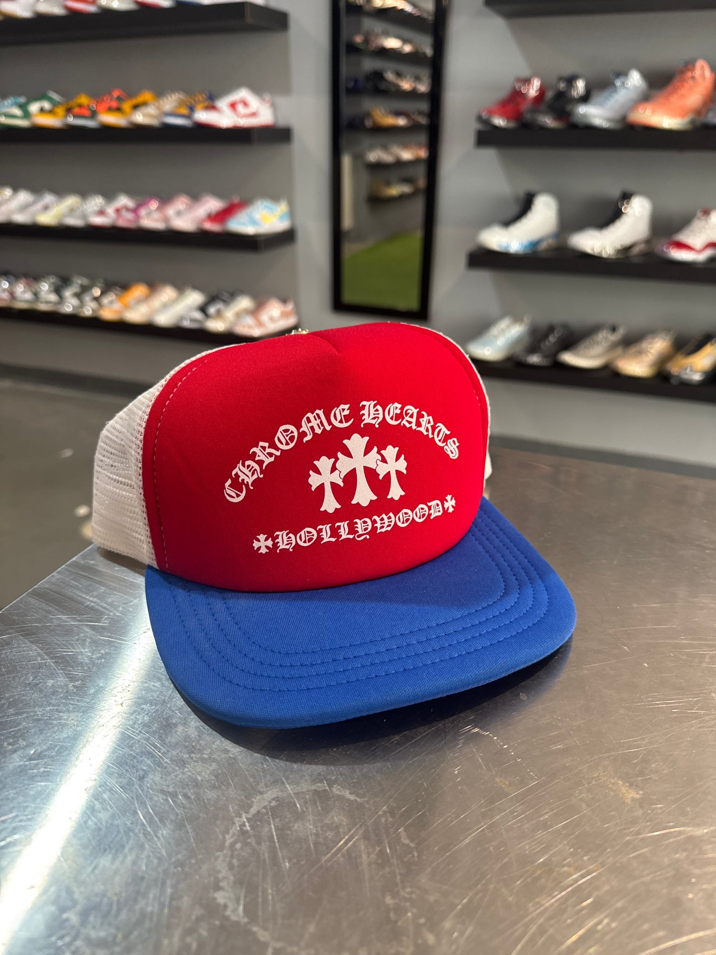 Chrome Hearts 4th Of July King Taco Trucker Hat