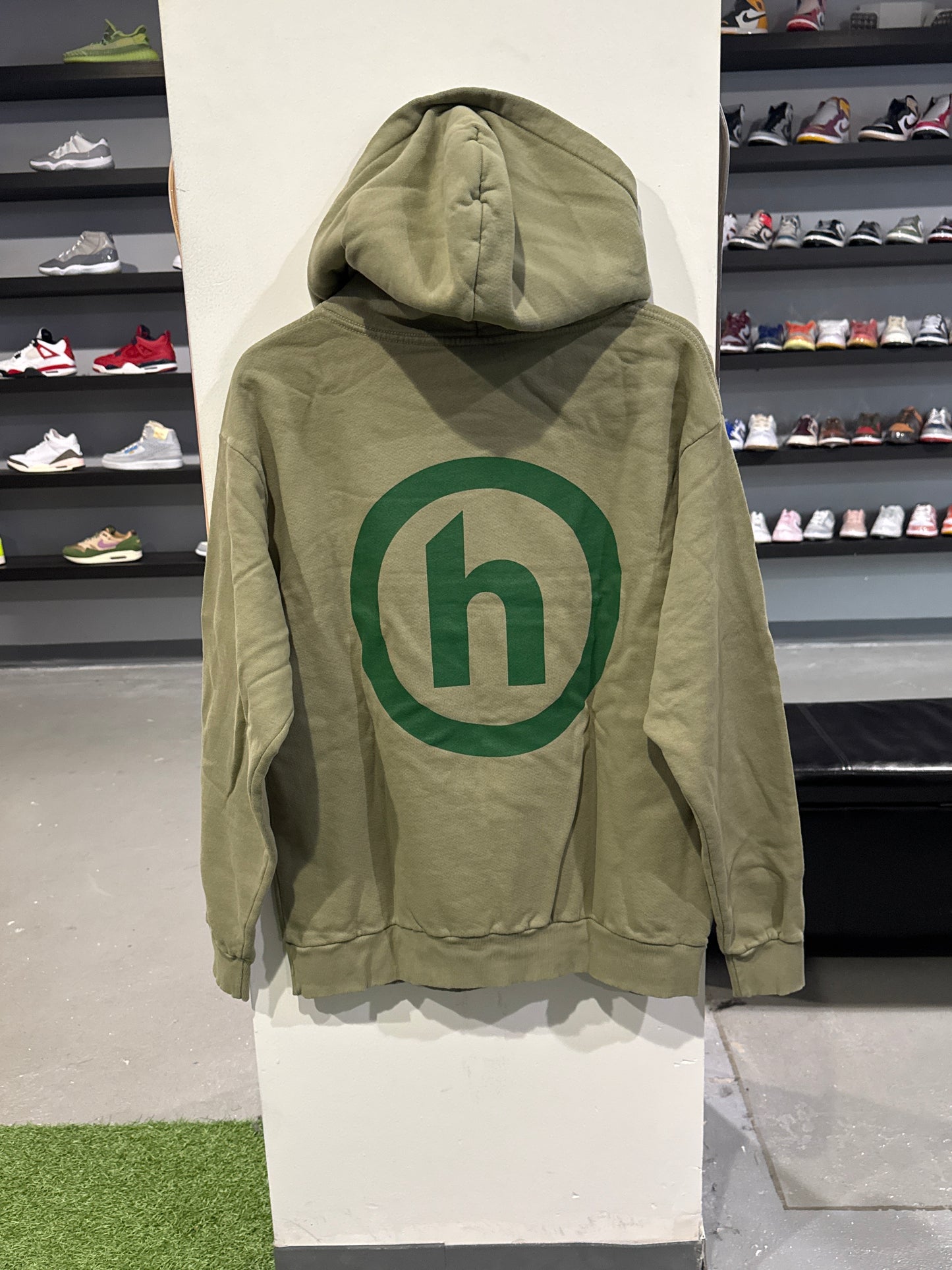 Hidden NY Classic Logo Moss/Green Hoodie