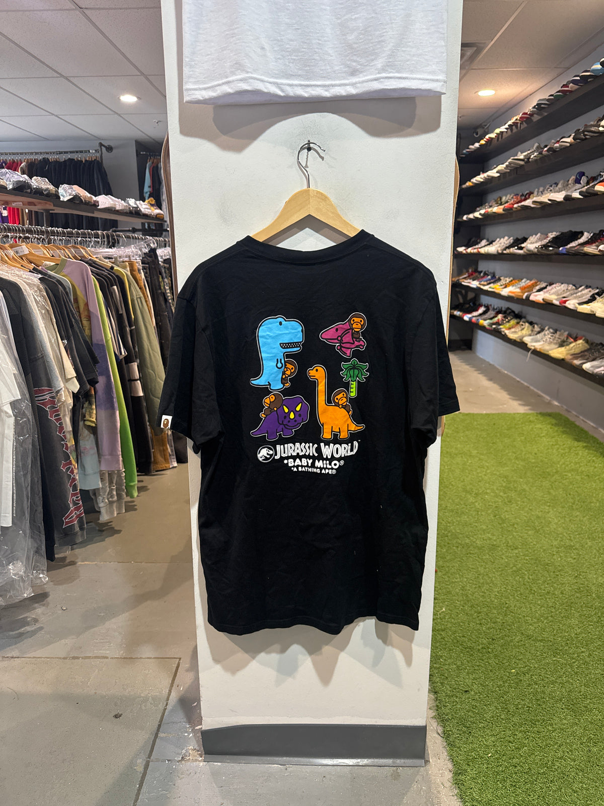 Bape Baby Milo Jurassic World Tee (XXL)