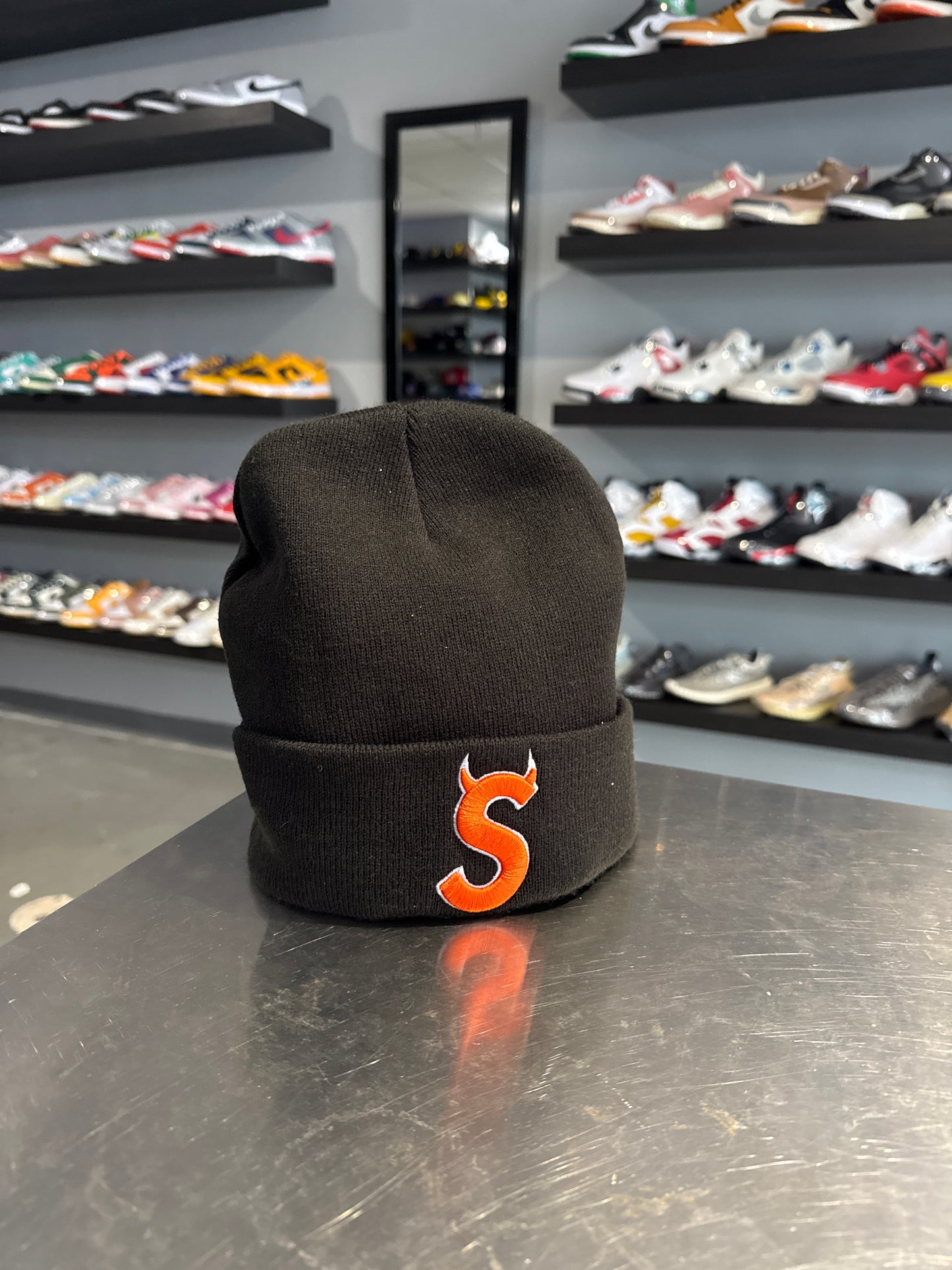 Supreme Devil Beanie Black
