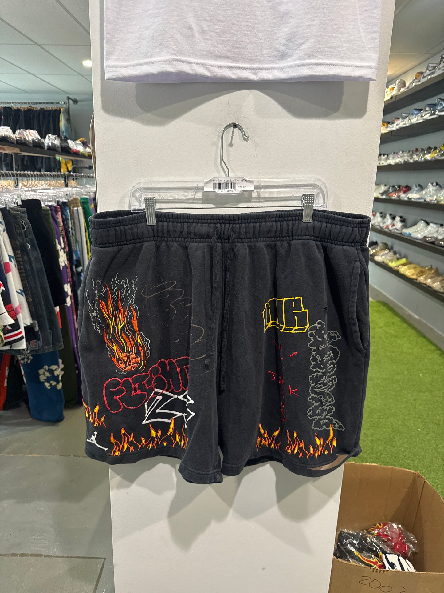 Travis Scott x Jordan Shorts (XXL)