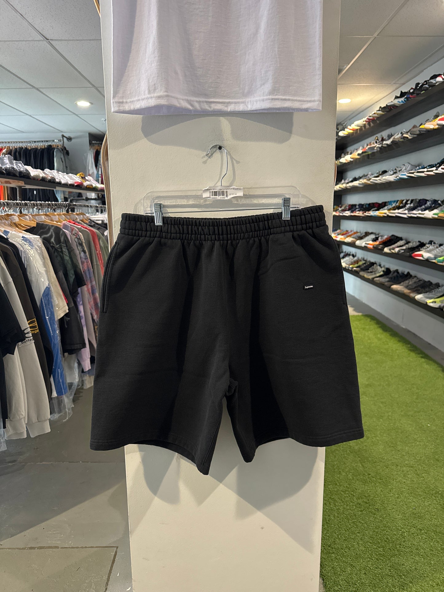 Supreme Small Box Logo Sweatshort Black