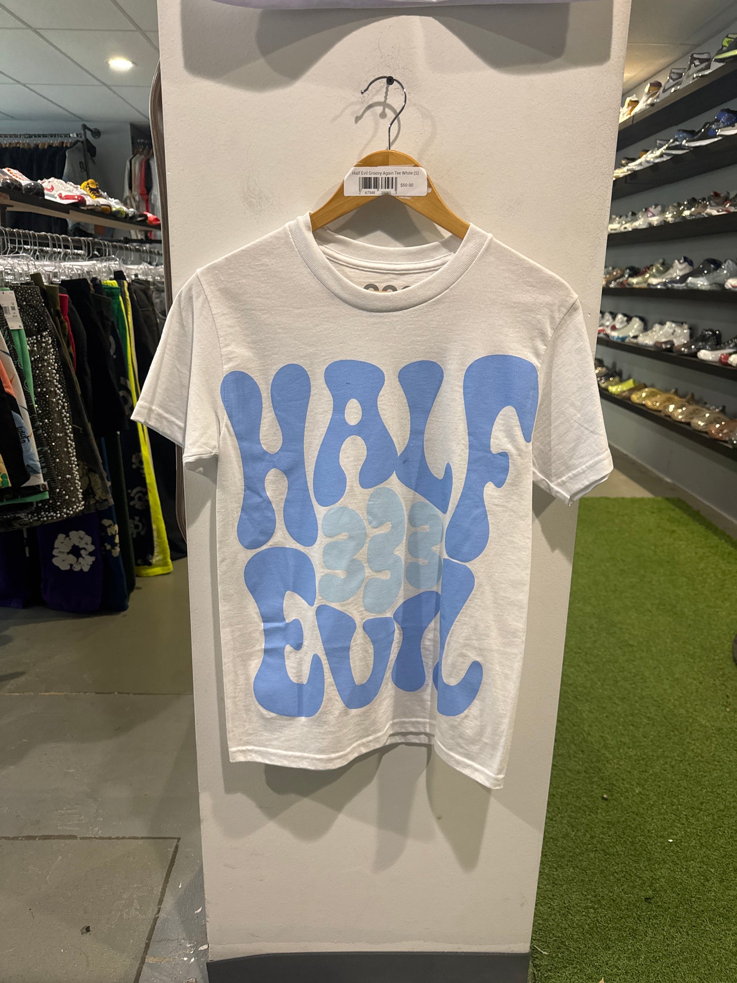 Half Evil Groovy Again Tee