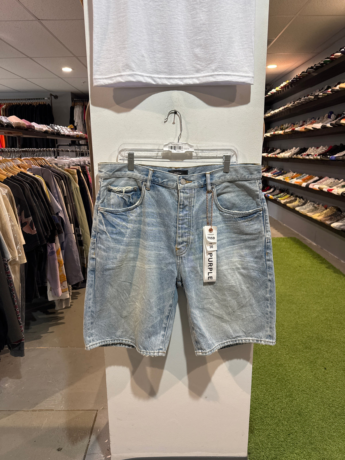 Purple Brand Denim Shorts