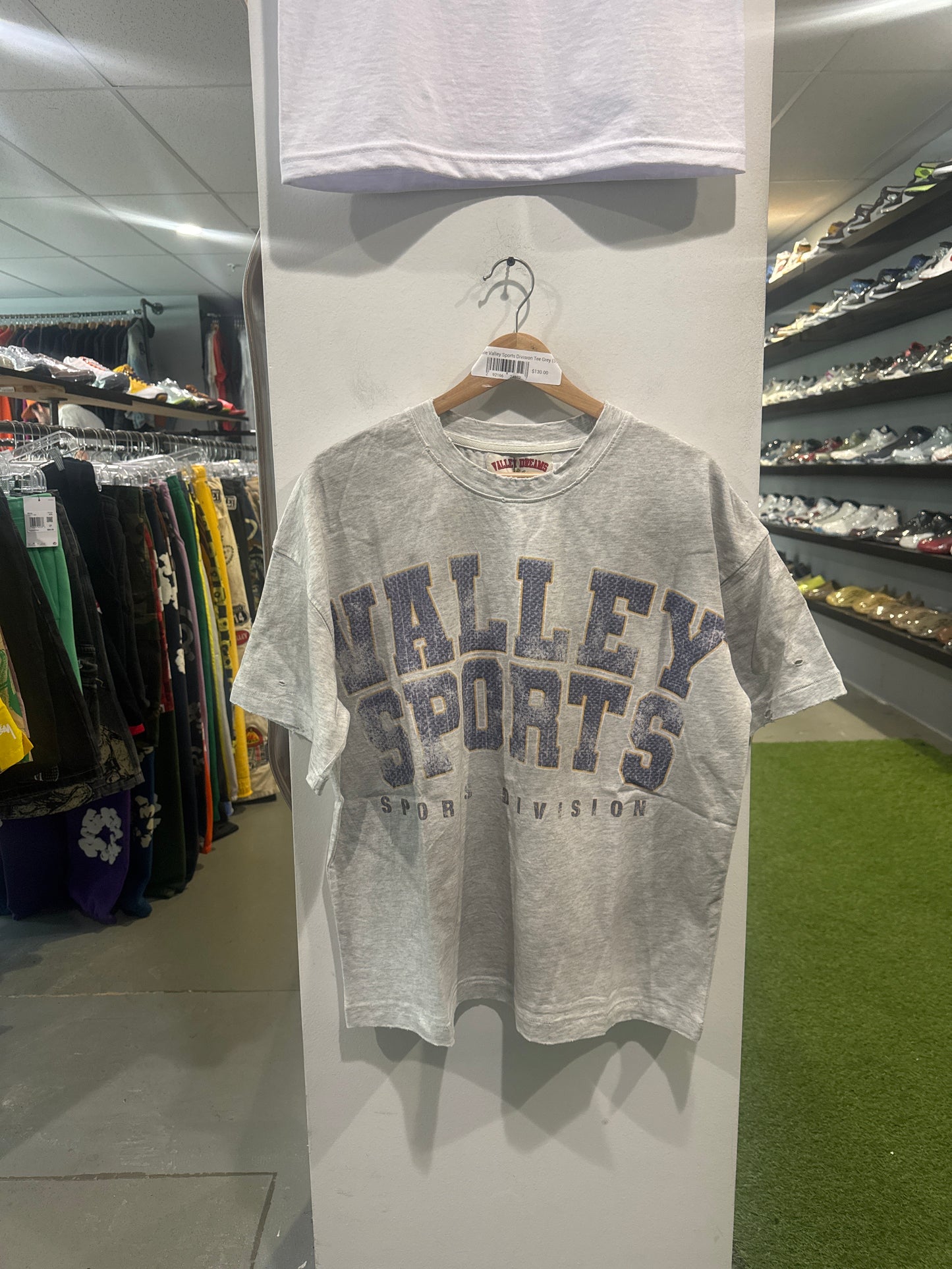 Vale Valley Sports Division Tee Grey