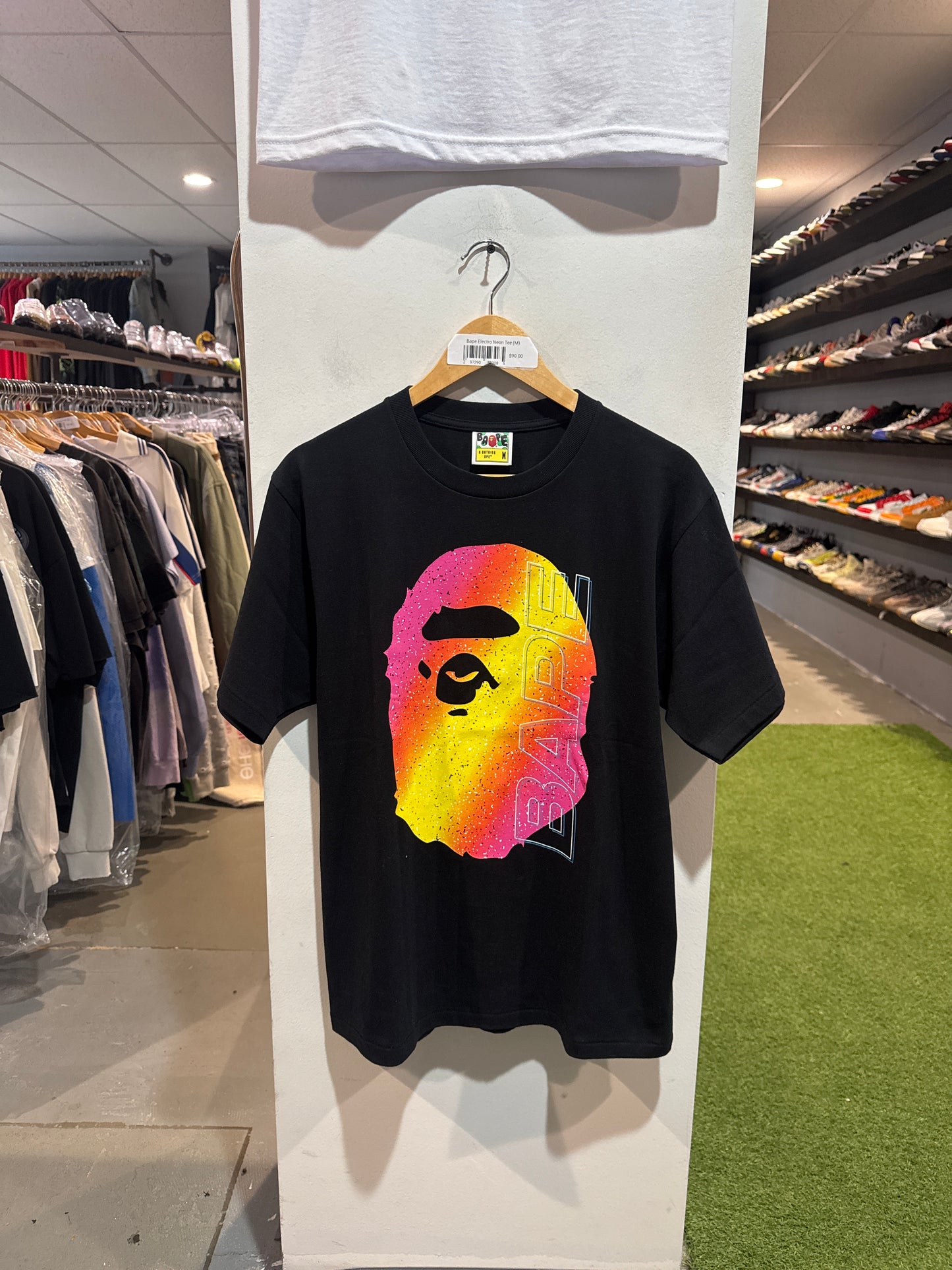 Bape Electro Neon Tee (M)