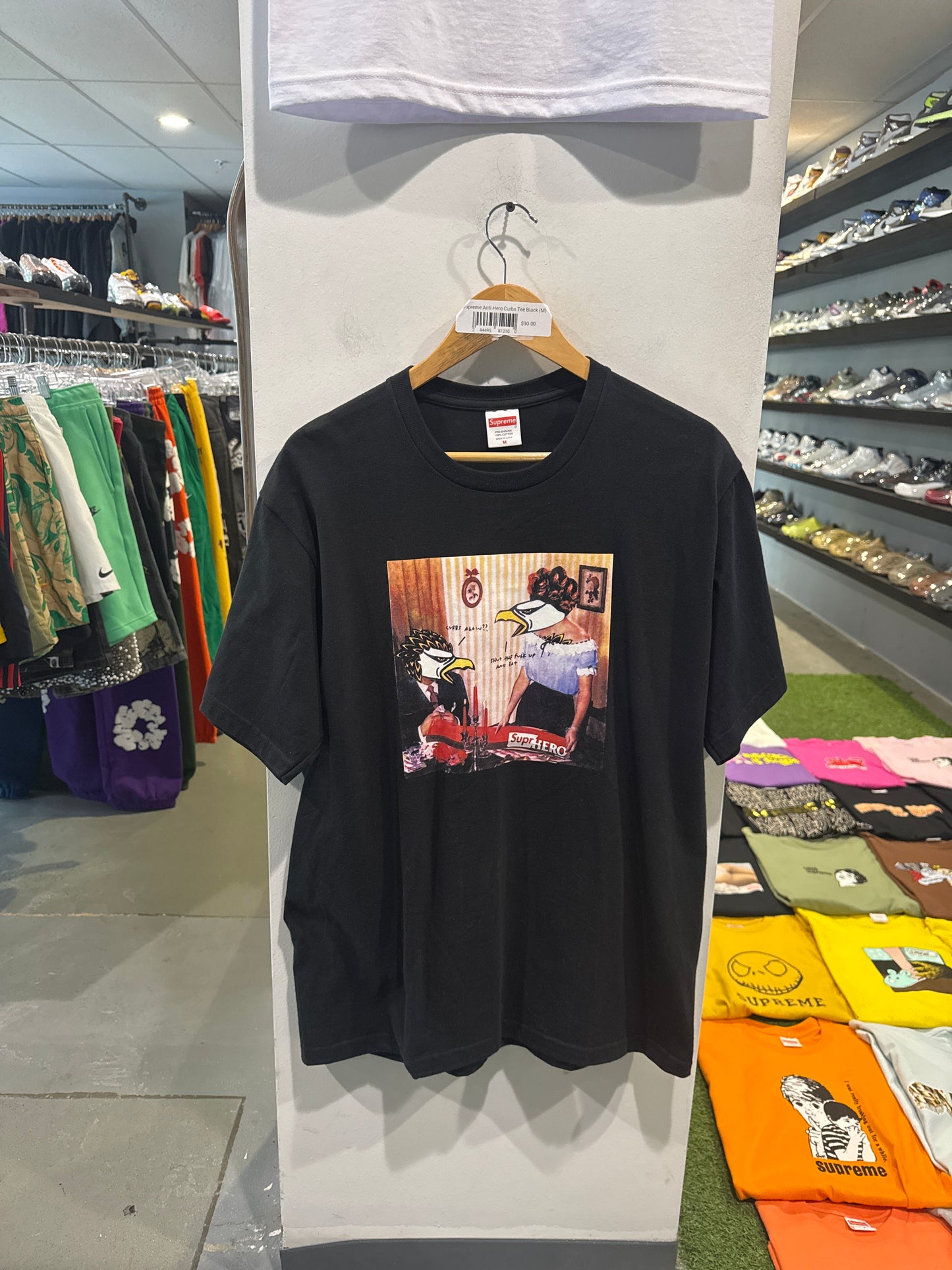 Supreme Anti Hero Curbs Tee