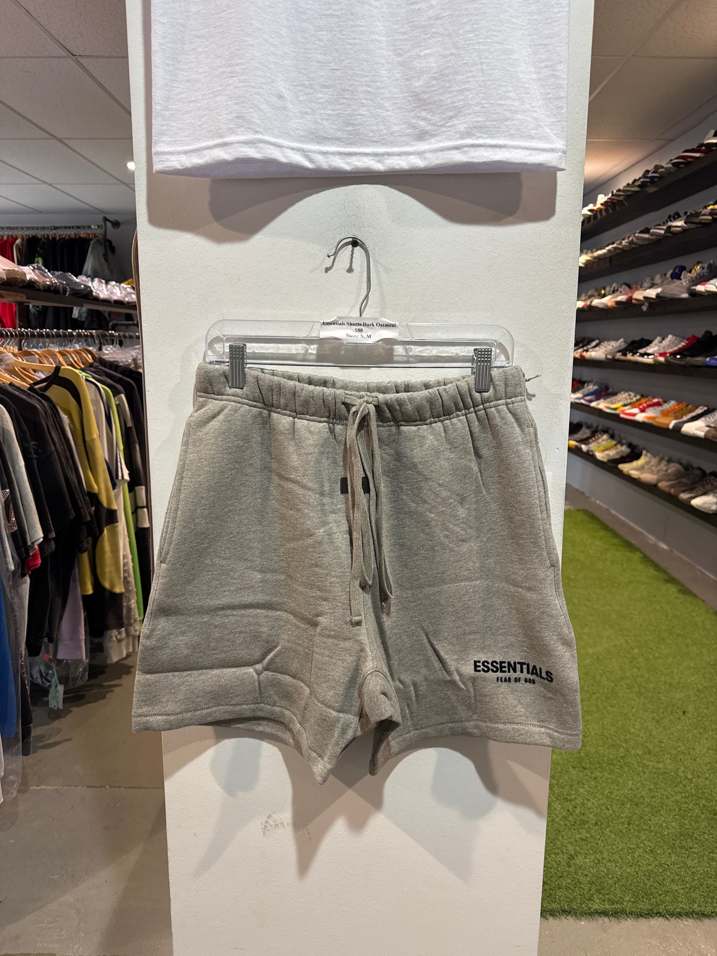 Essentials Shorts Dark Oatmeal