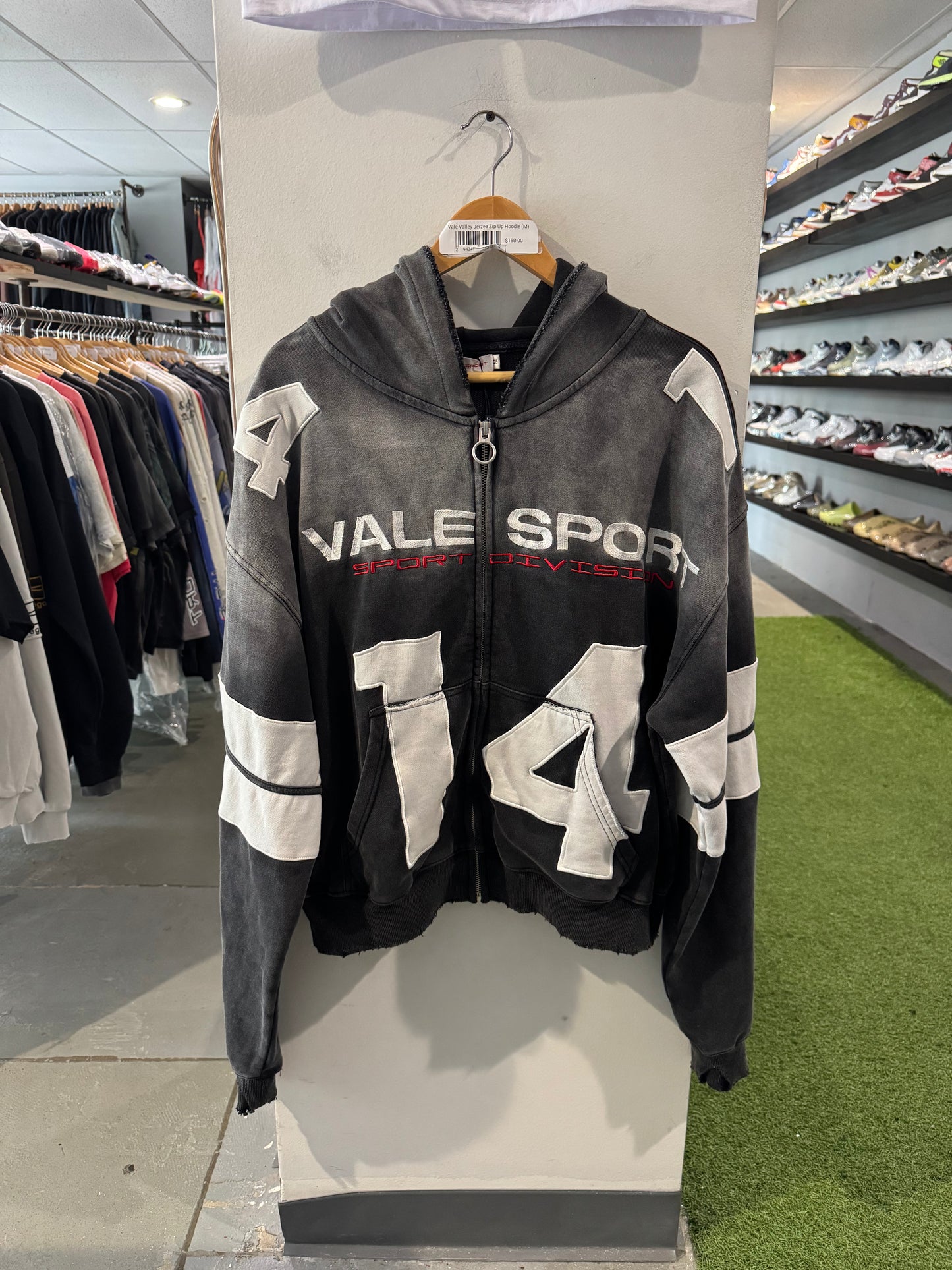 Vale Valley Jerzee Zip Up Hoodie