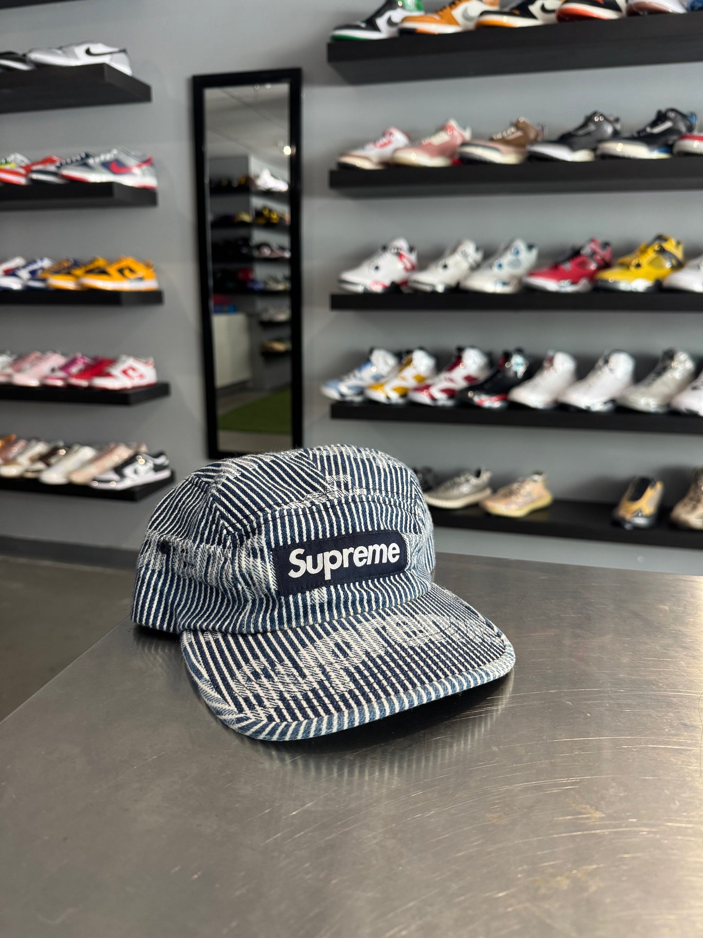 Supreme Denim Camp Cap