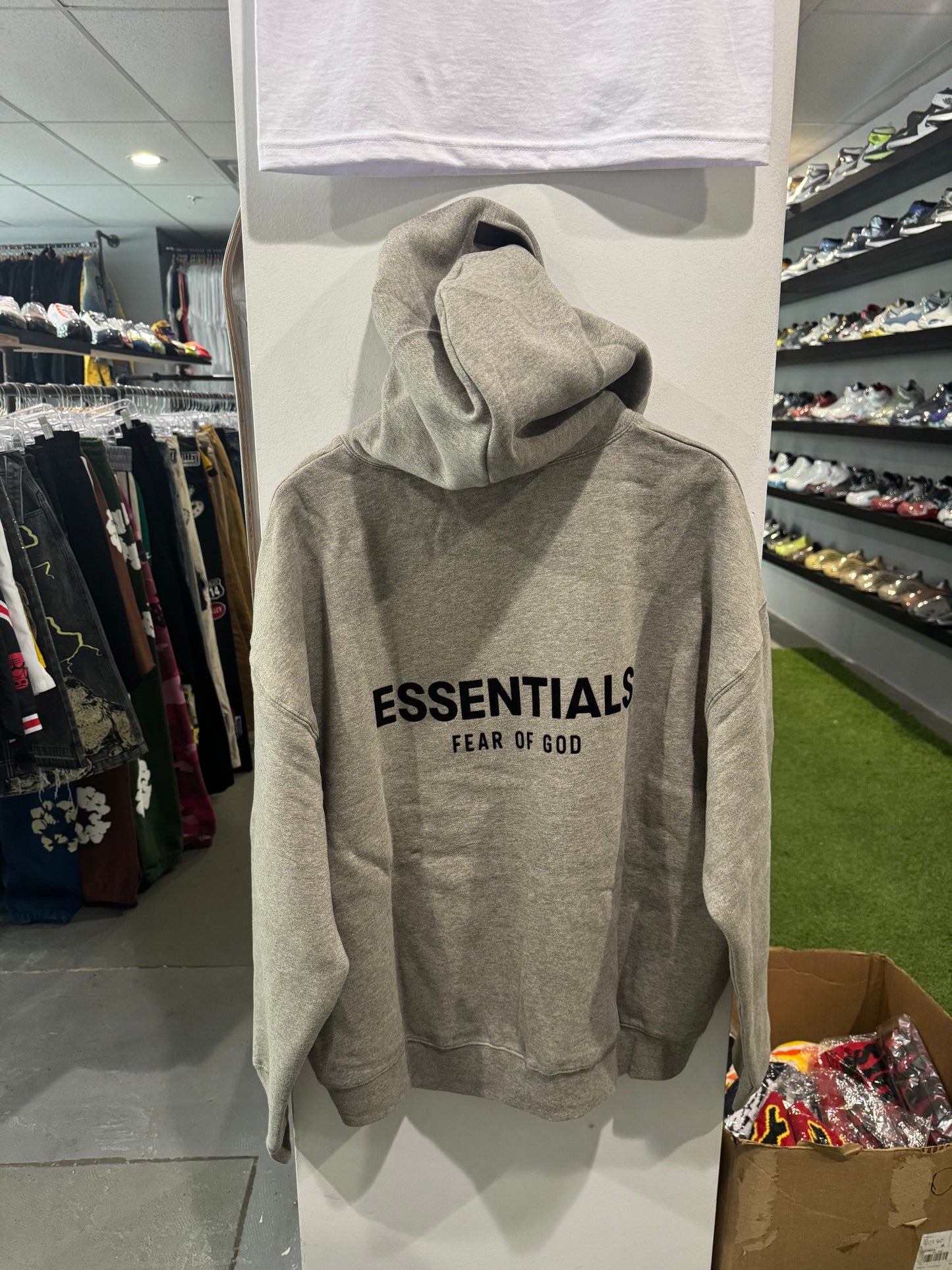 Essentials Hoodie Dark Oatmeal