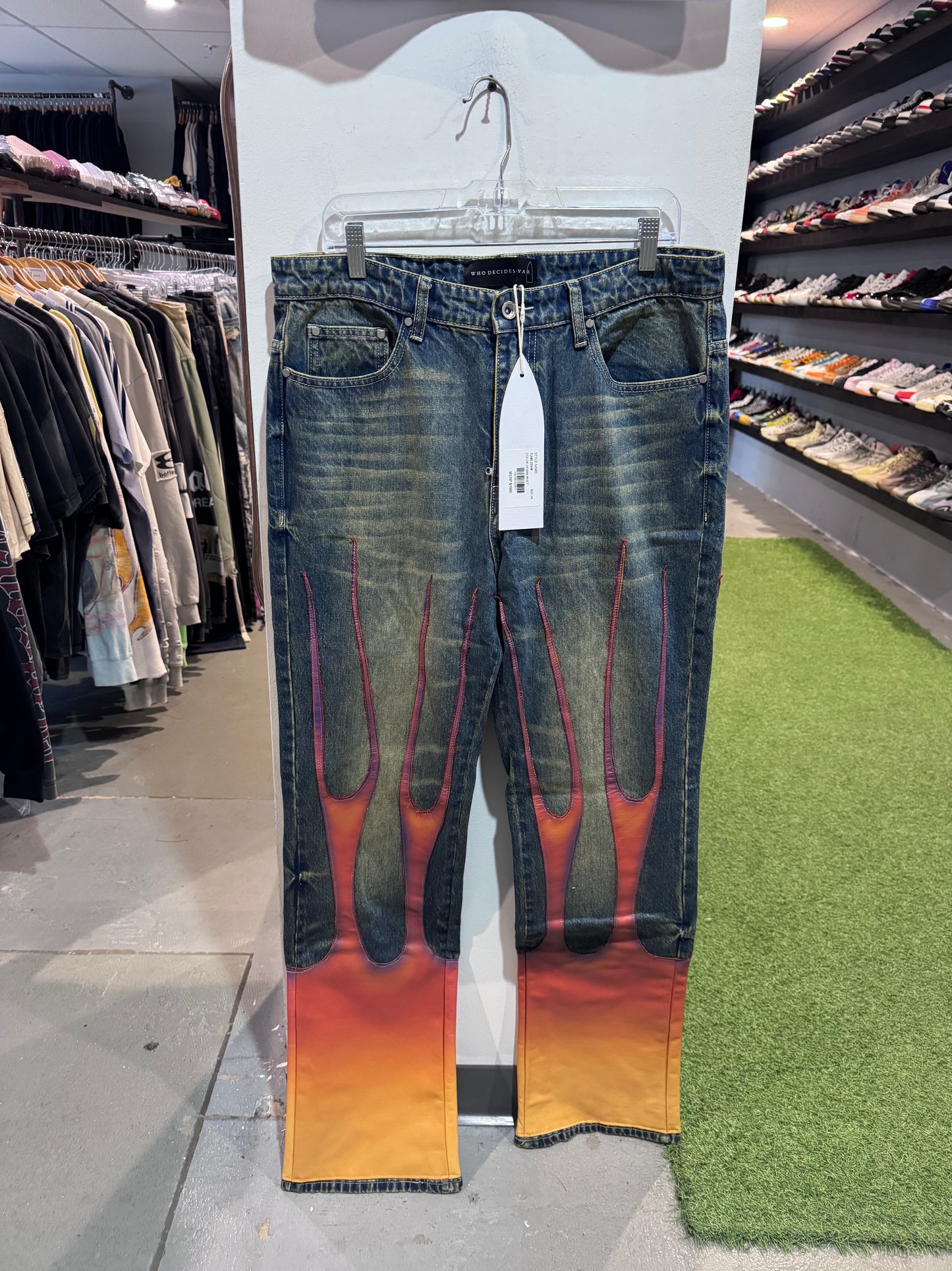 Who Decides War Flame Jeans