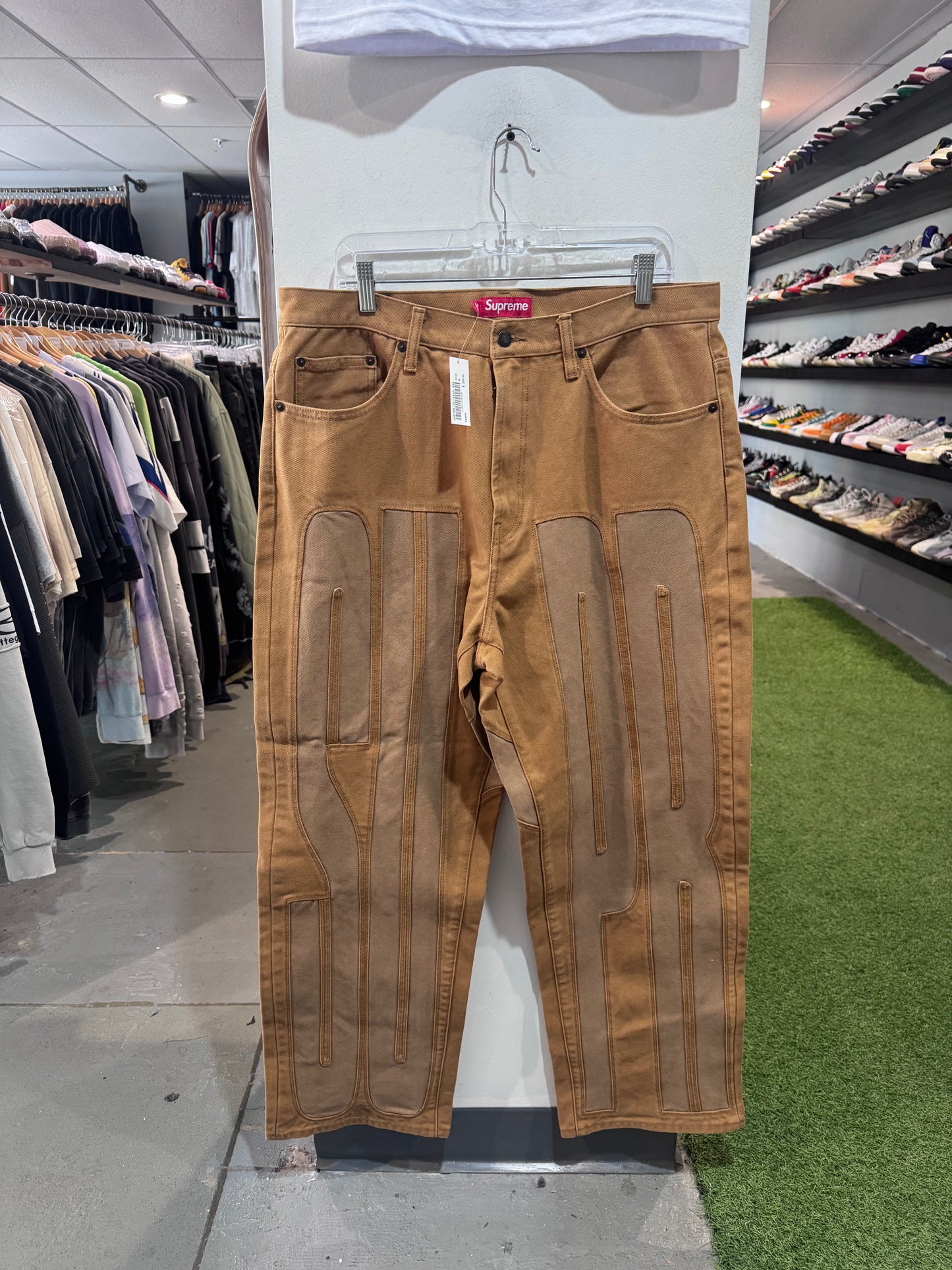 Supreme Inset Spellout Jeans