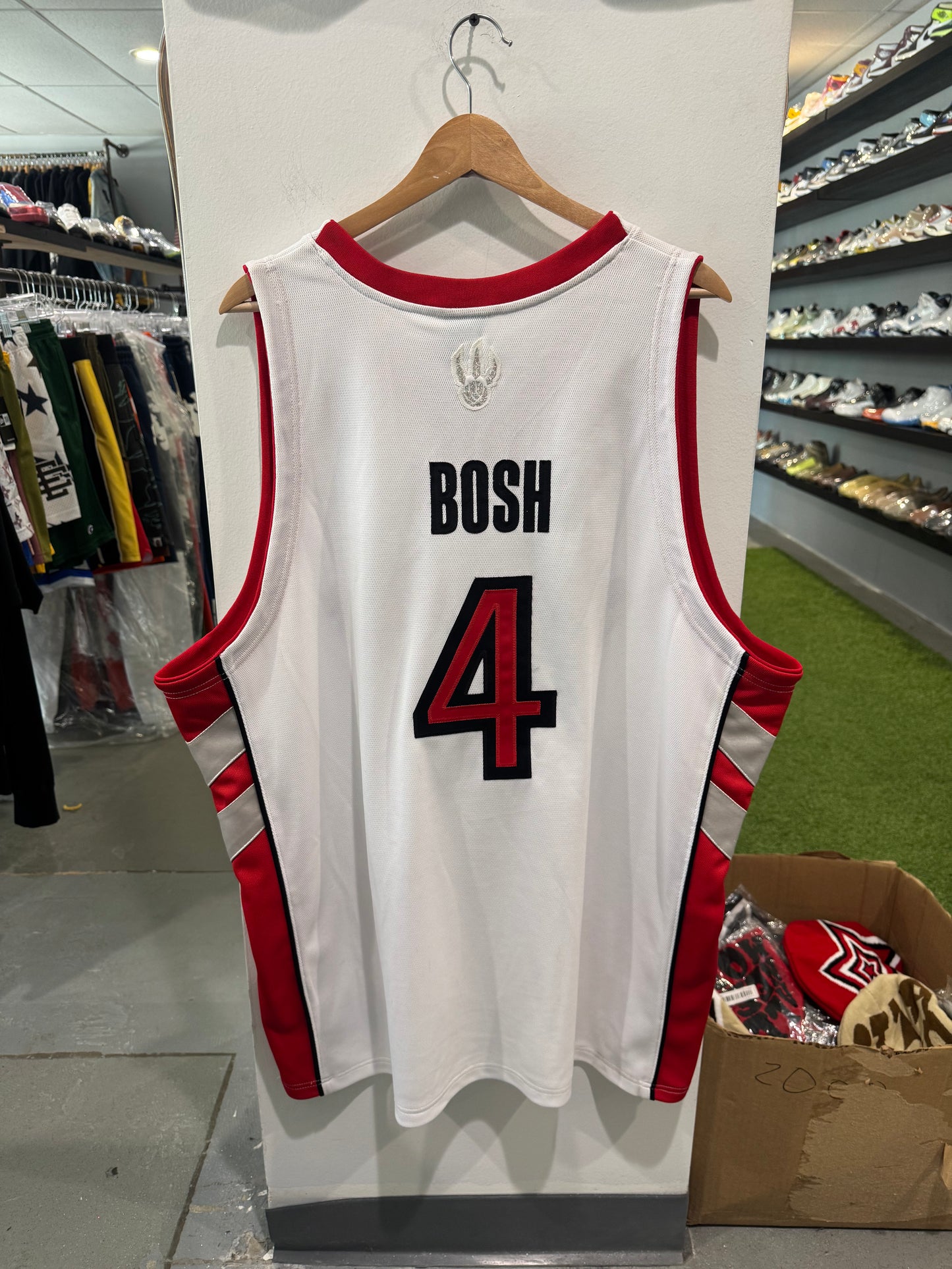 Toronto Raptors Bosh Adidas Jersey (L)