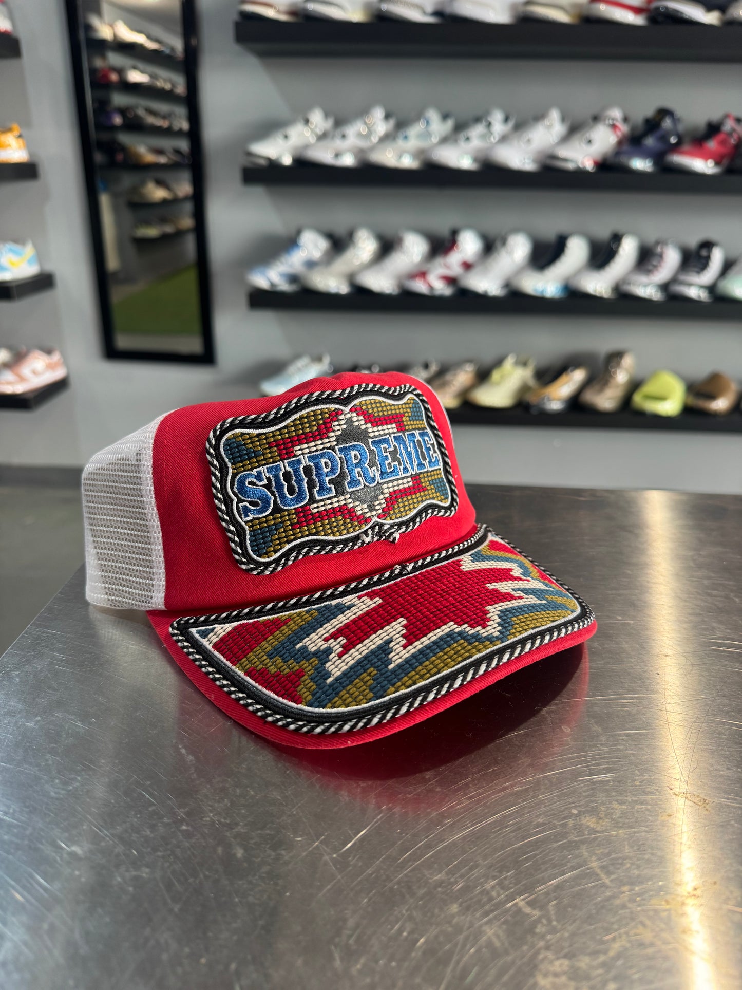 Supreme Western Hat Red