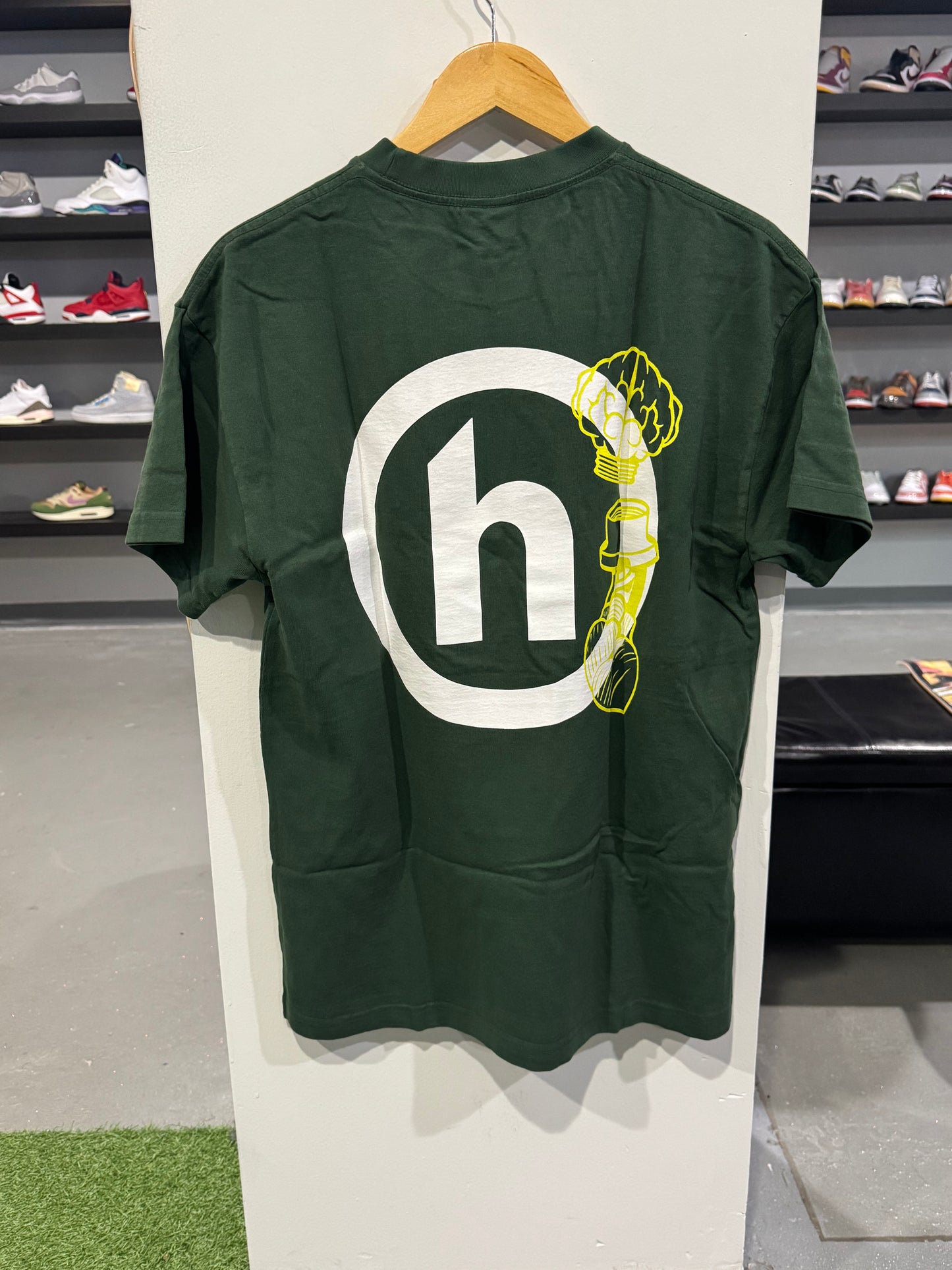 Hidden NY N.E.R.D Logo Tee Green