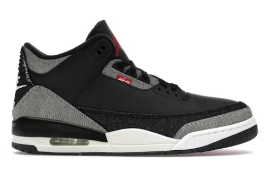Jordan 3 Levi’s Black