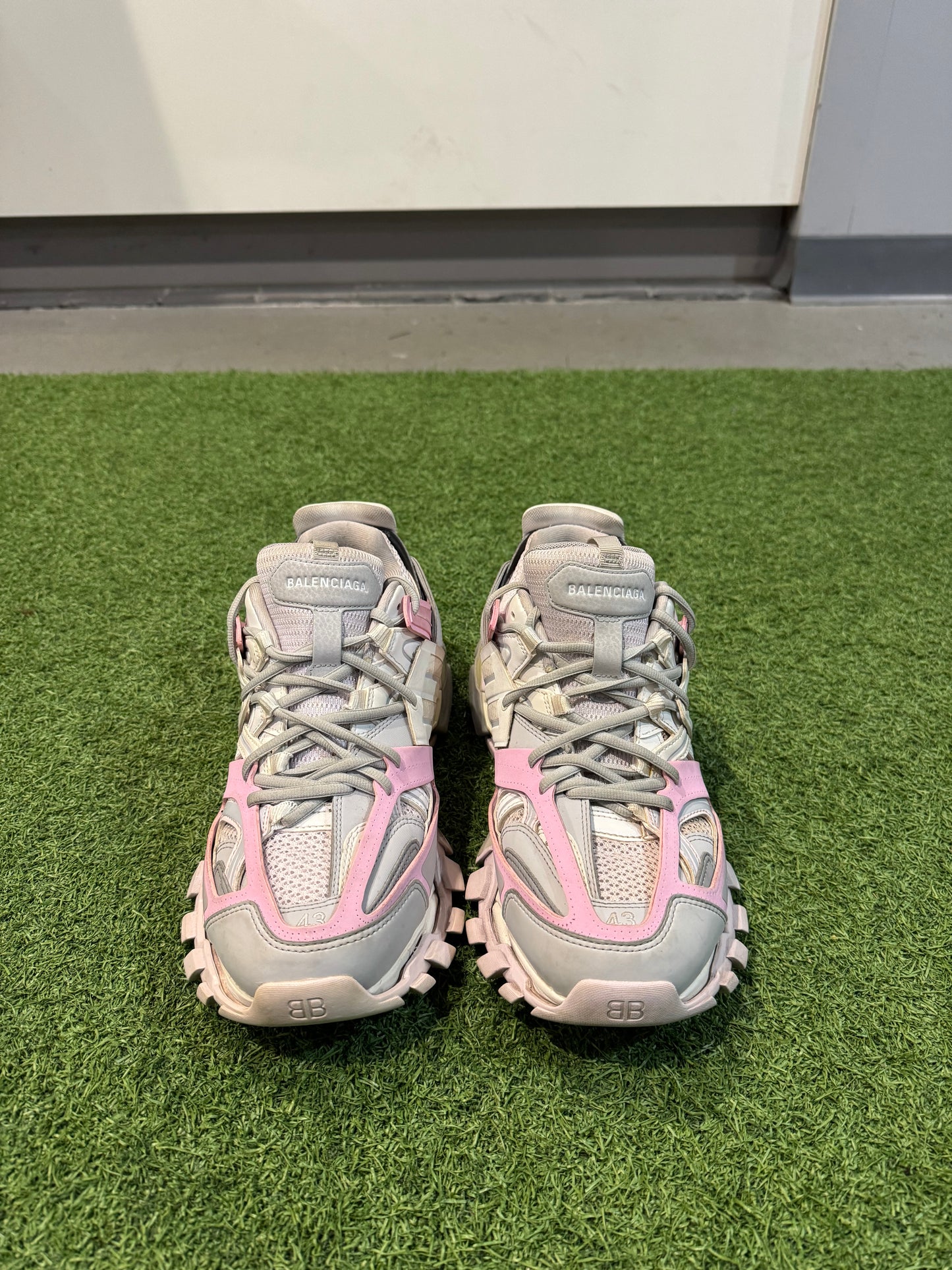 Balenciaga LED Track Runner Pink (9)