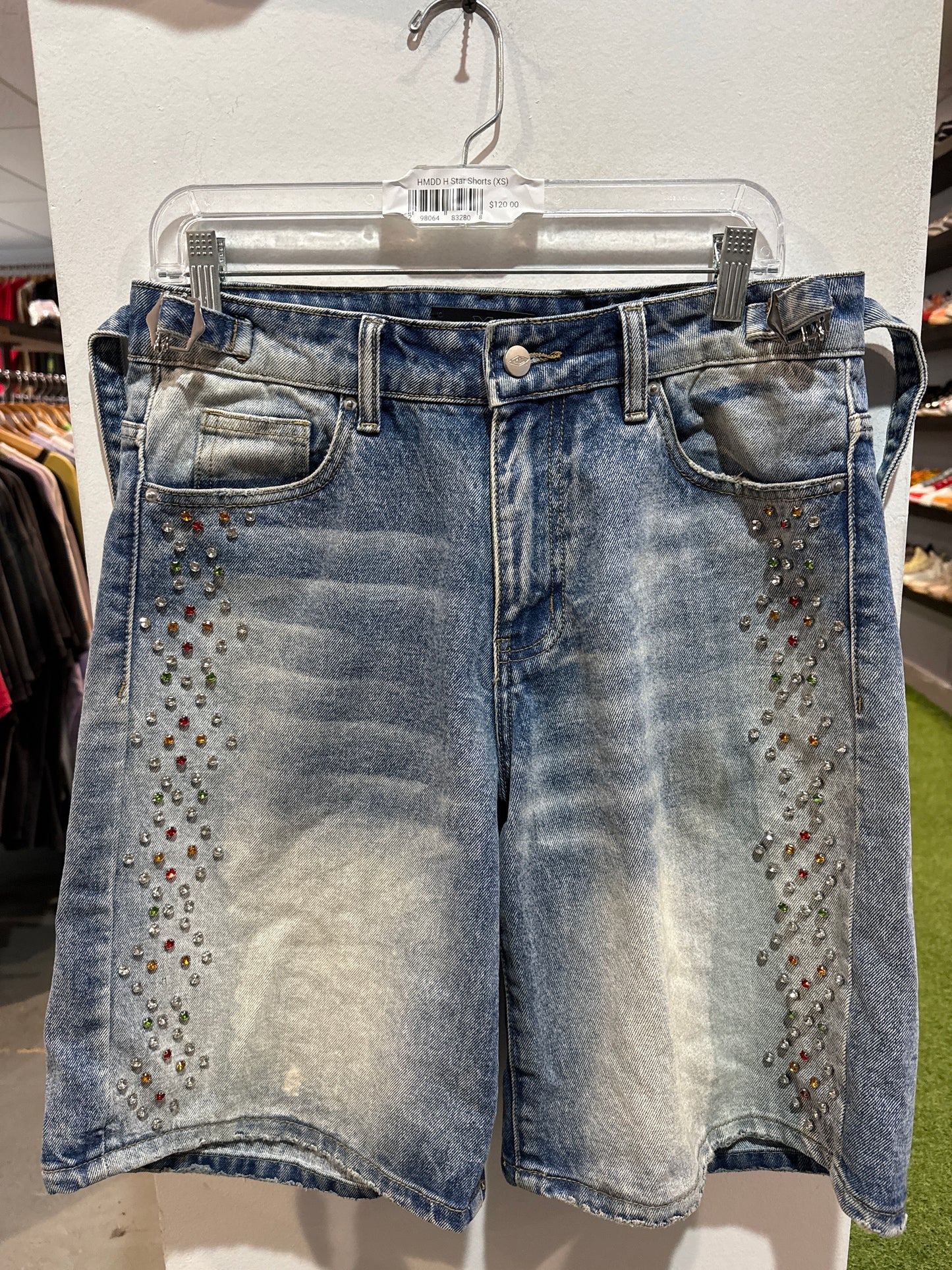 Happy Memories Don’t Die H Star Denim Shorts