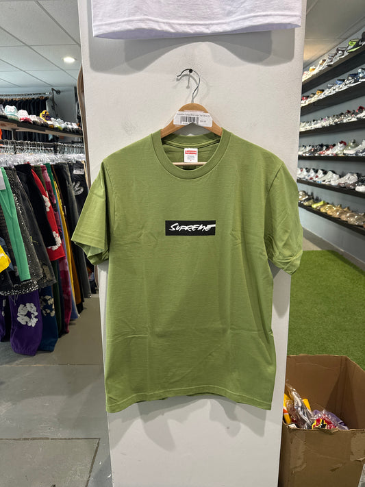 Supreme Futura Box Logo Tee Olive