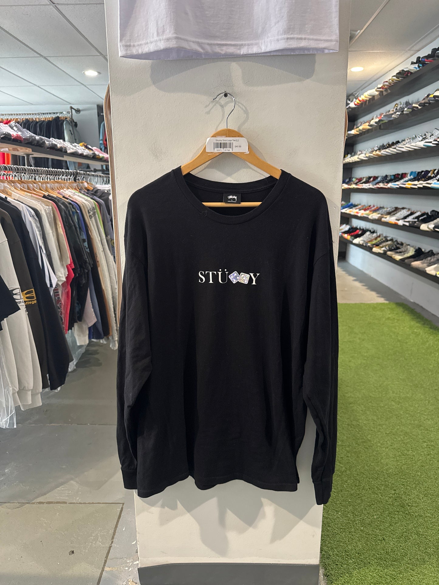 Stussy Dice Logo Tee (L)