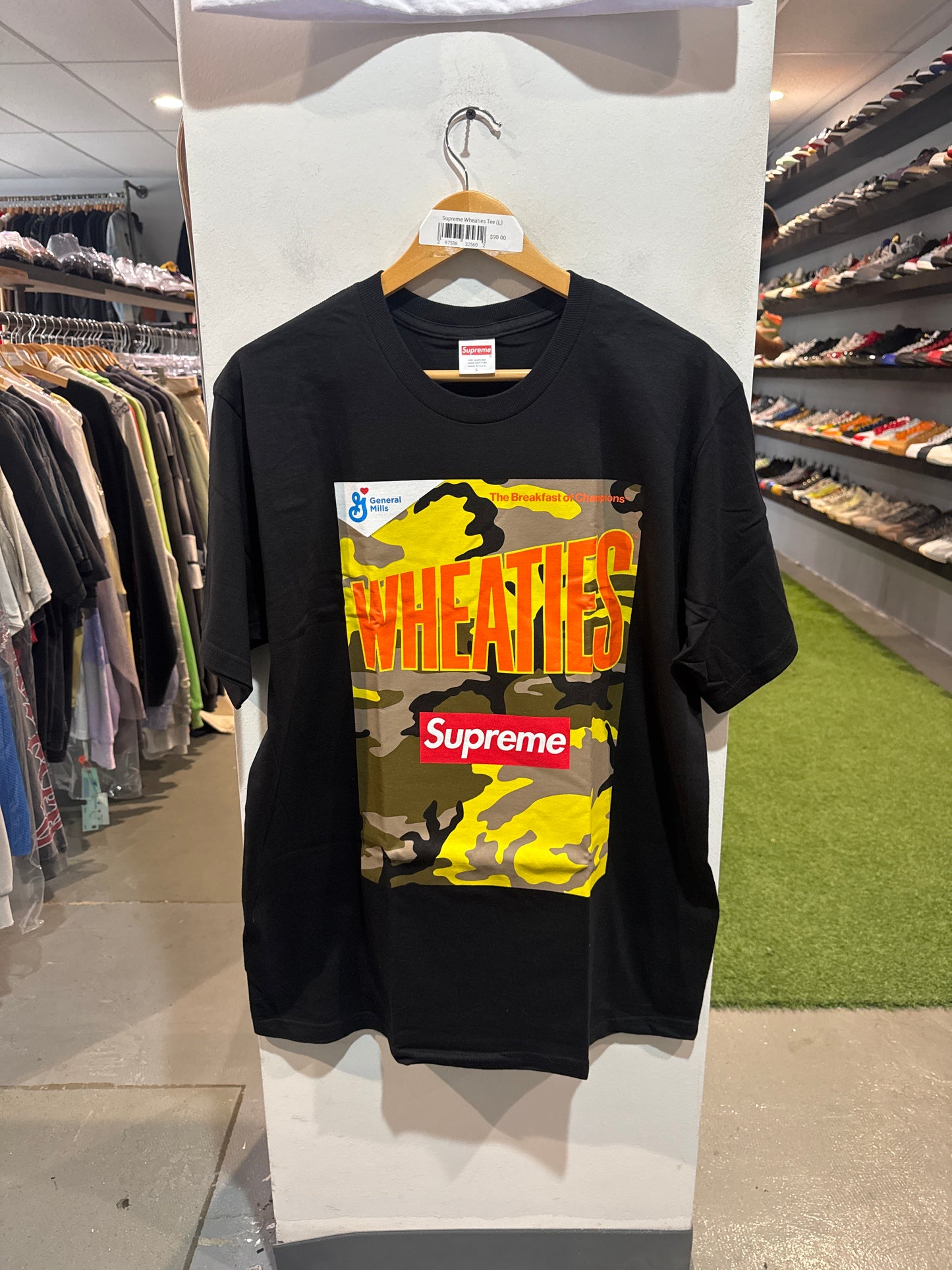Supreme Wheaties Tee