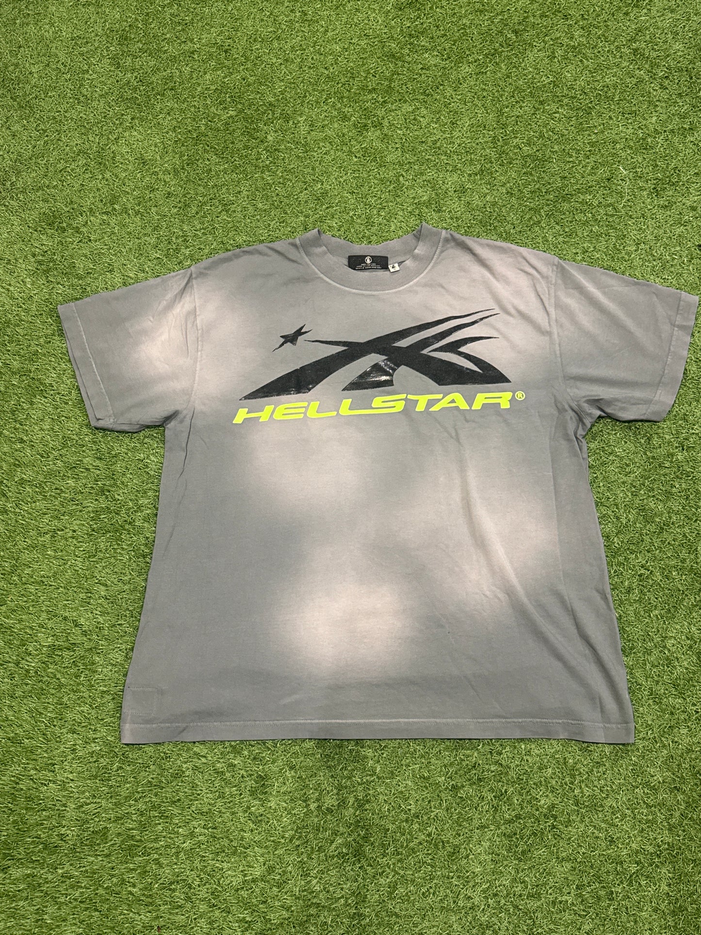 Hellstar Sports Gel Tee Grey/Neon