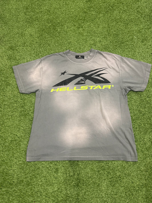 Hellstar Sports Gel Tee Grey/Neon