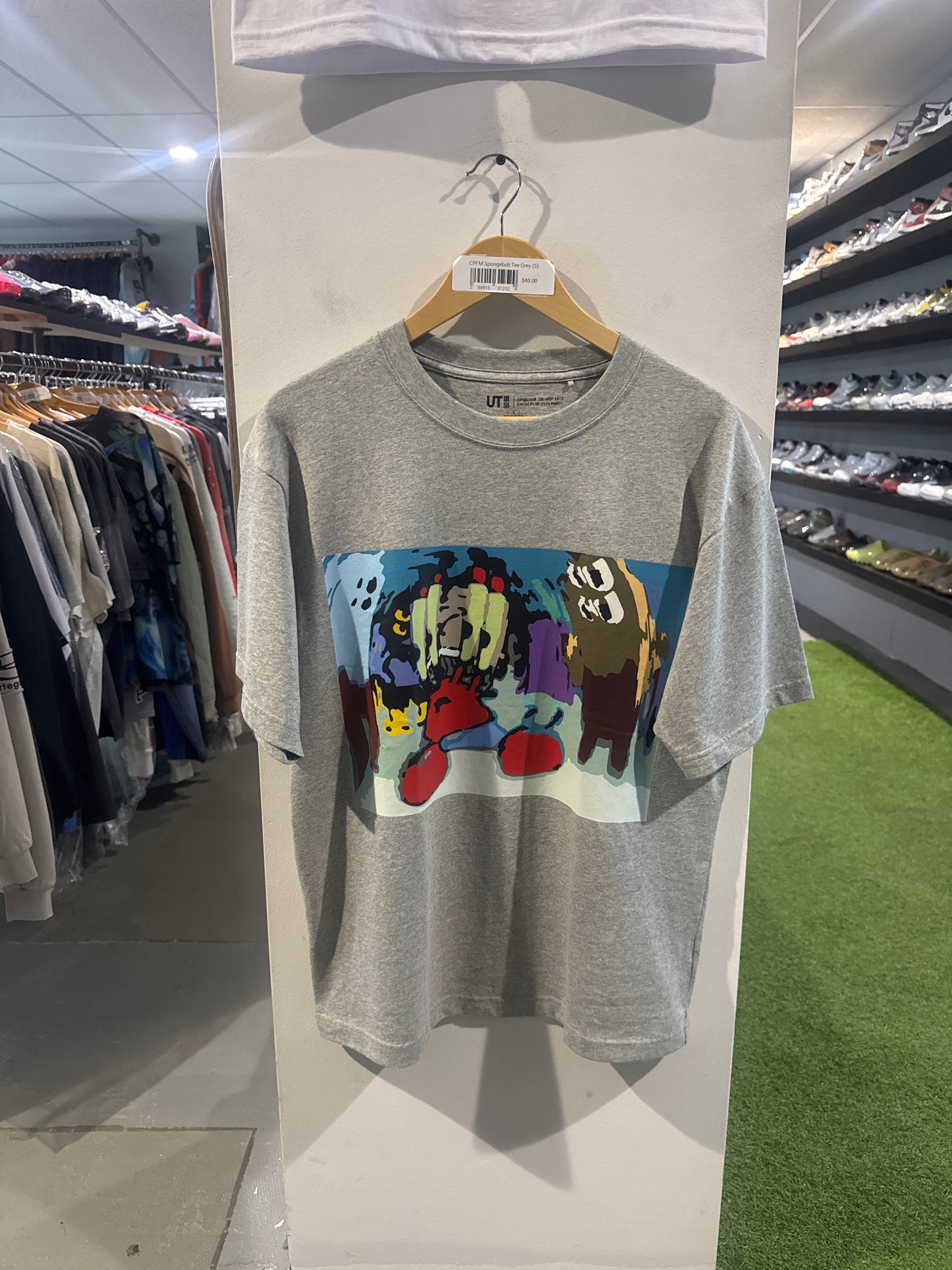 CPFM SpongeBob Tee Grey (S)