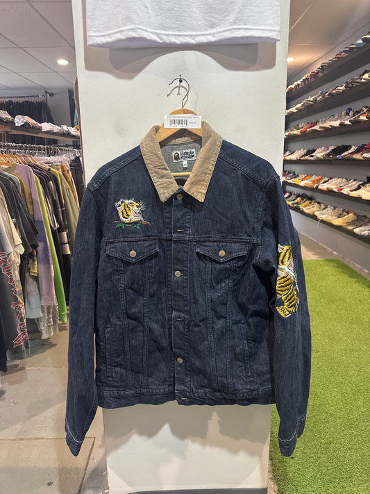 Bape Tiger Embroidery Denim Jacket