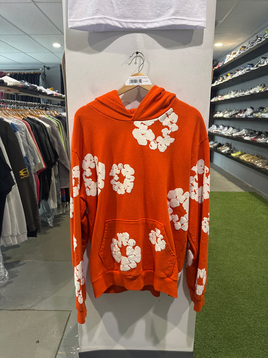 Denim Tears Hoodie Orange (XL)