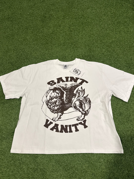 Saint Vanity Tee White/Brown