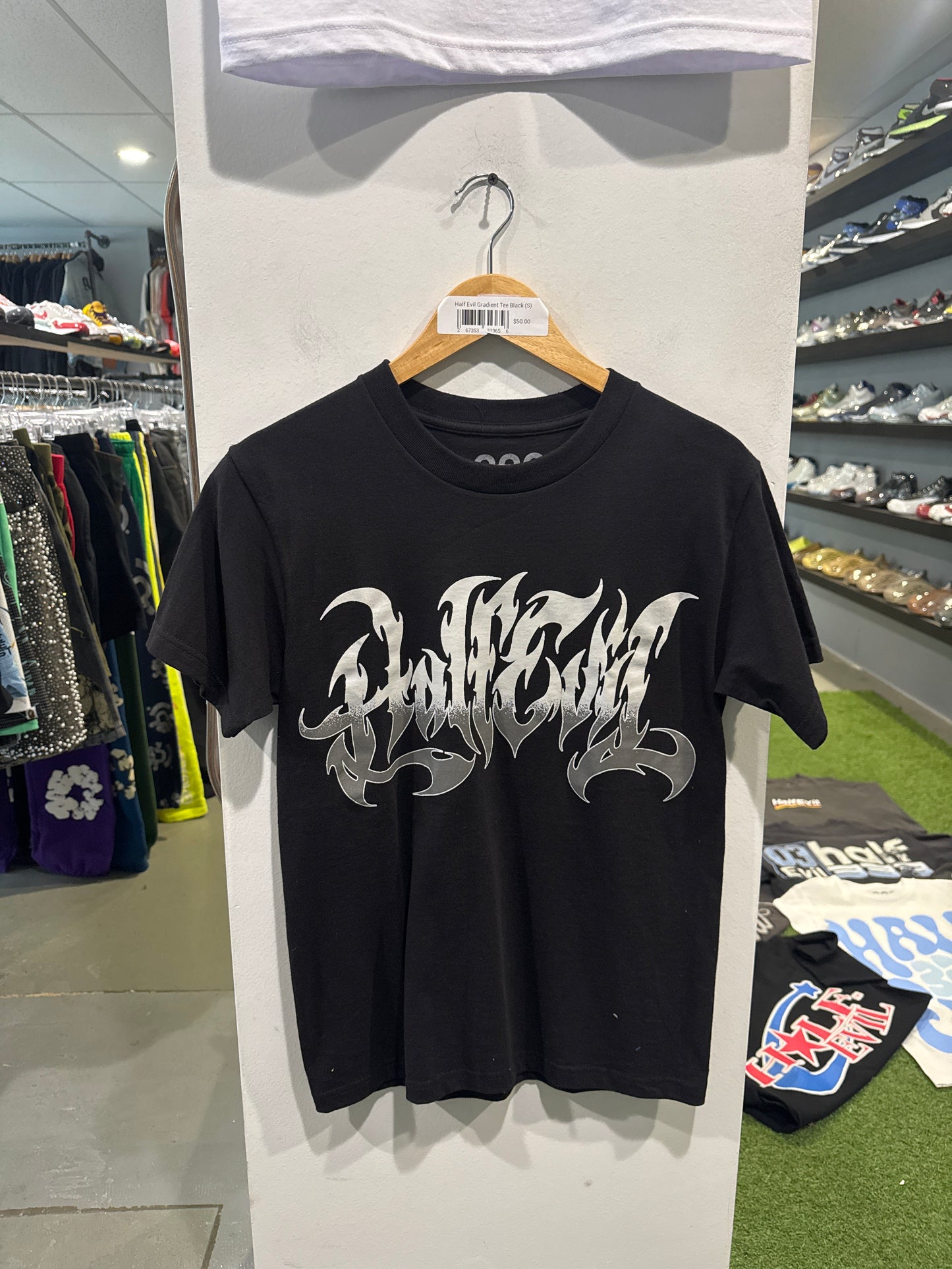 Half Evil Gradient Tee
