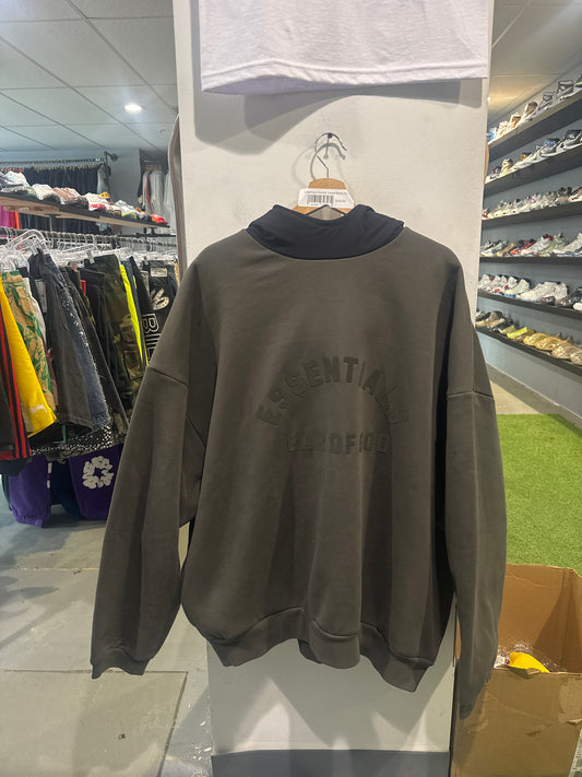 Essentials Hoodie Taupe/Black