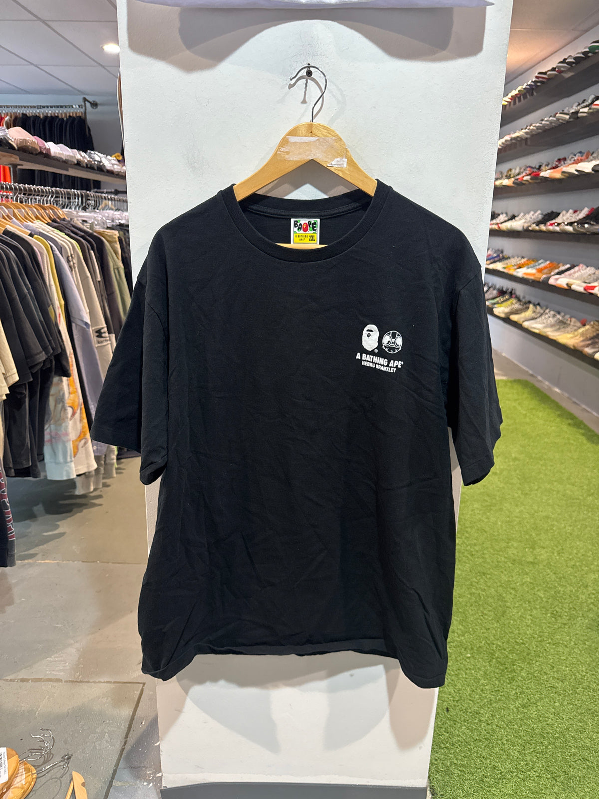 Bape Hebru Brantley Tee Black (XXL)
