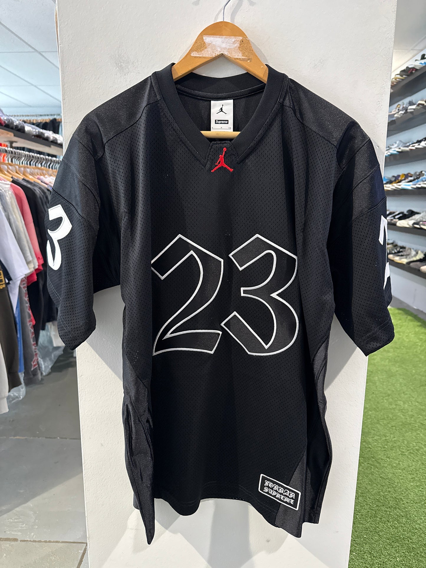 Supreme Jordan Jersey Black (S)