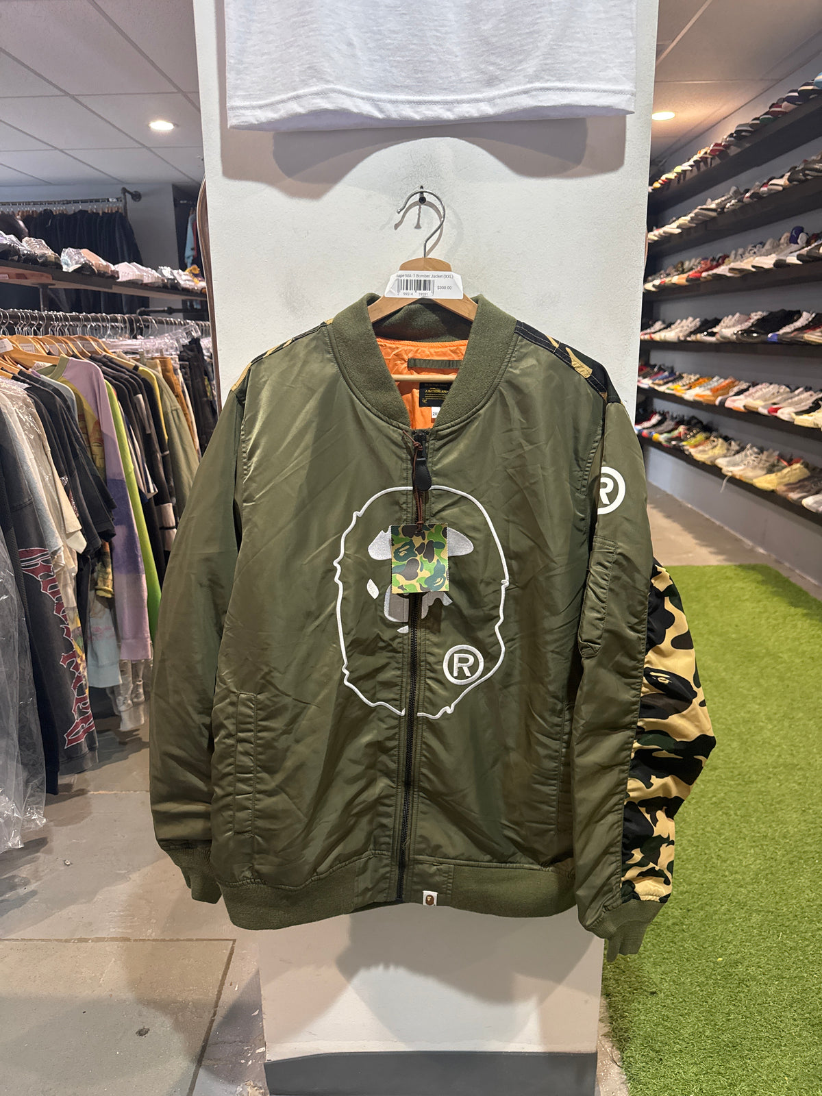 Bape MA-1 Bomber Jacket