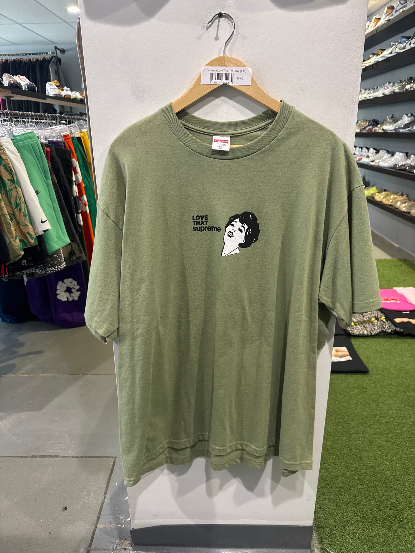 Supreme Love That Tee Olive