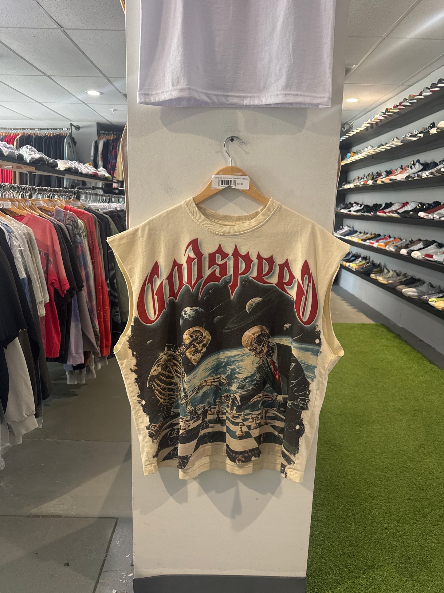 Godspeed Checkmate Sleeveless Tee (L)
