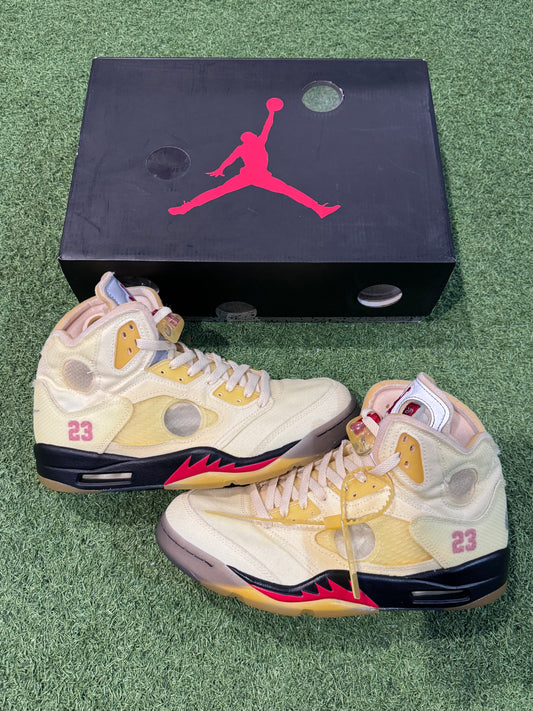 Jordan 5 Off-White Sail (10)