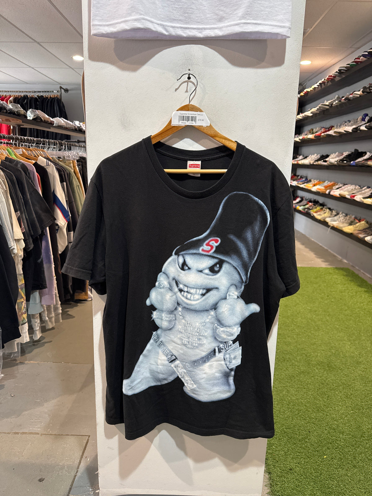 Supreme Snowman Tee (L)