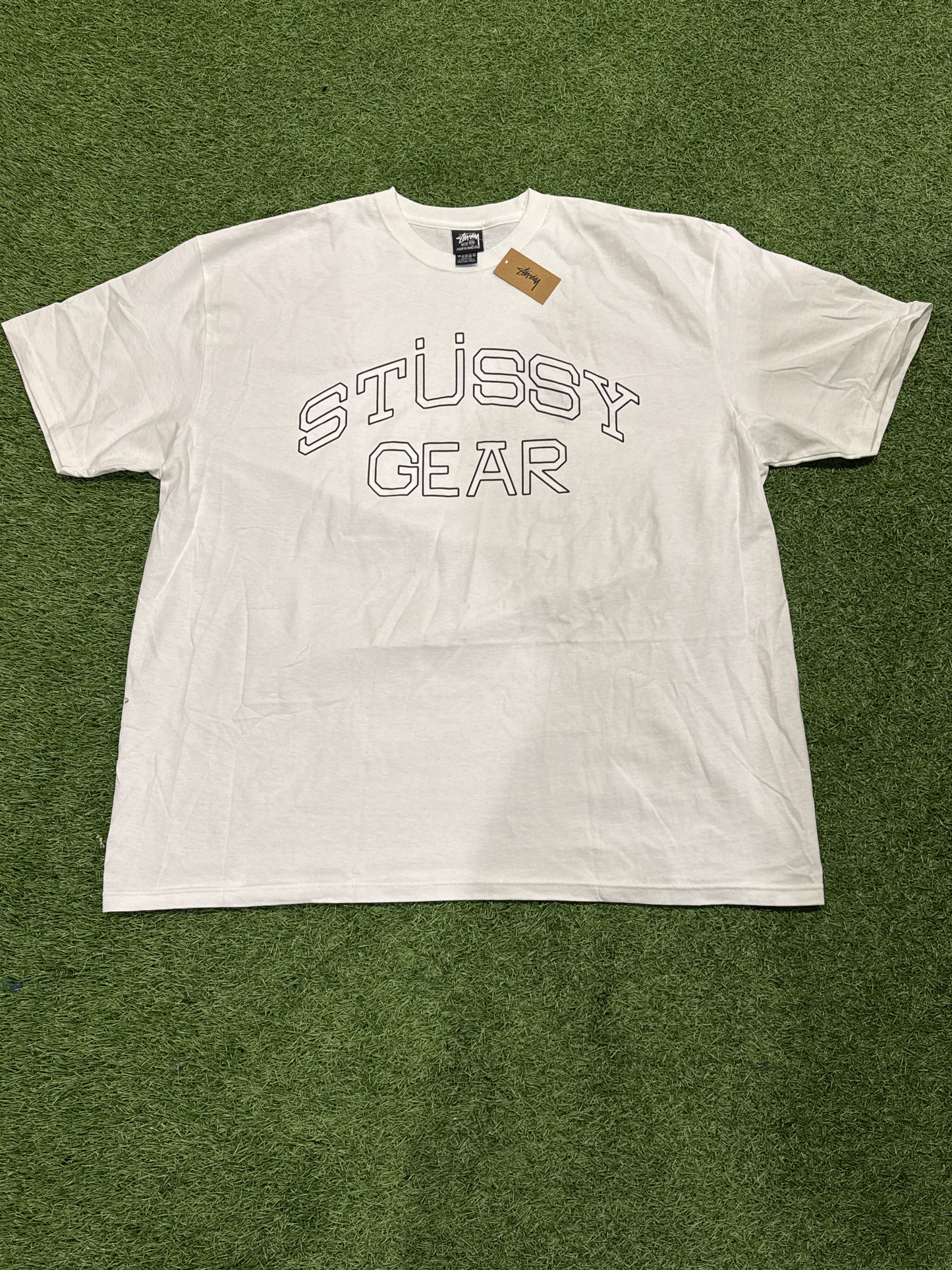 Stussy Gear Tee White