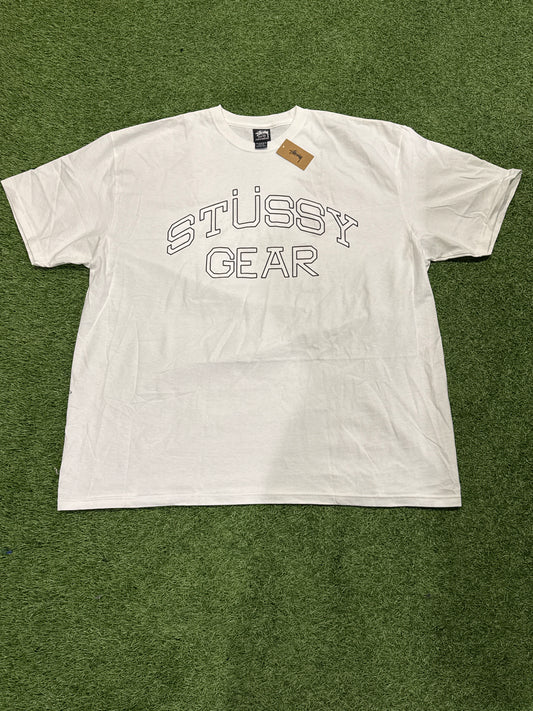 Stussy Gear Tee White