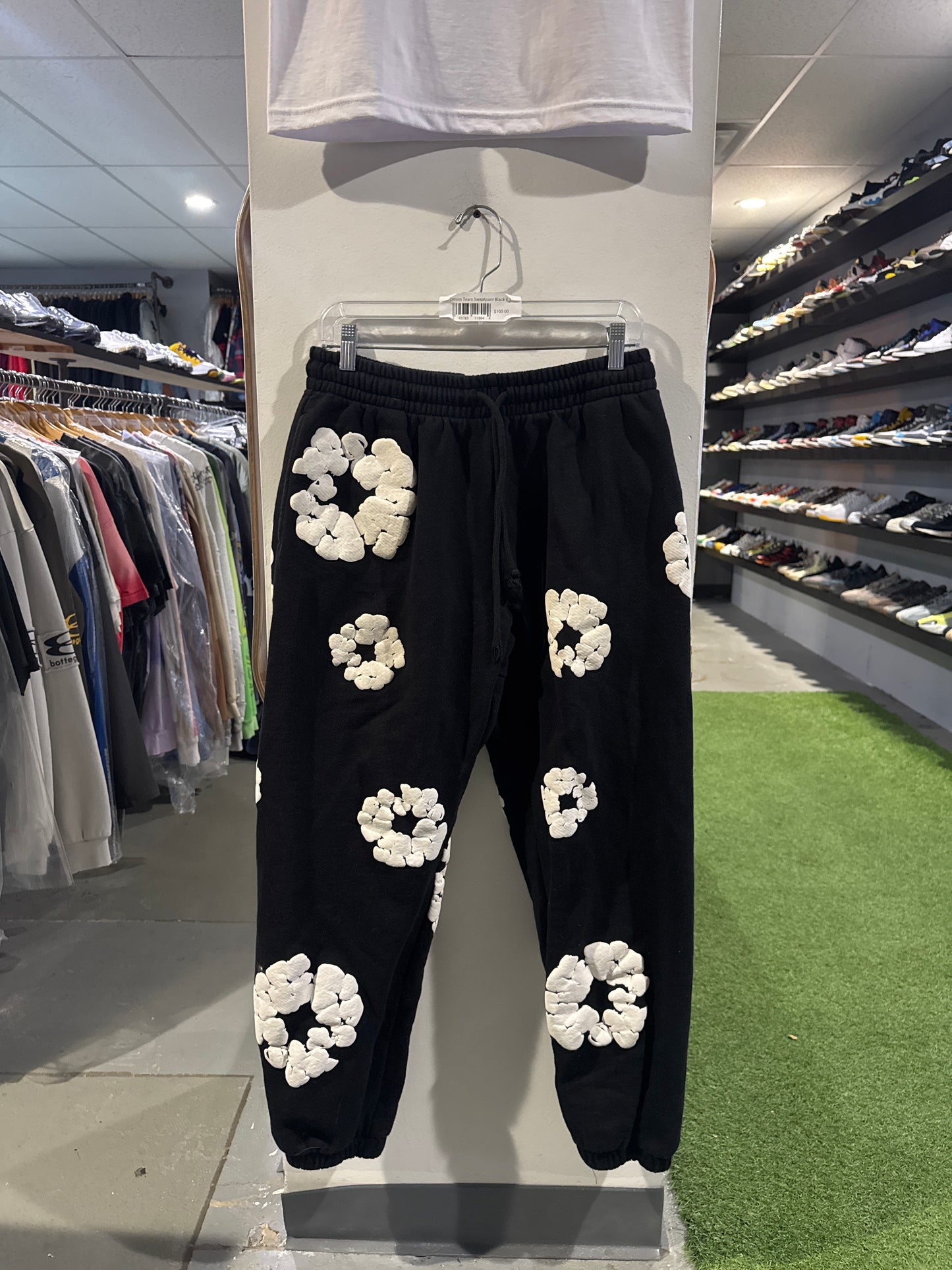 Denim Tears Sweatpant Black (L)