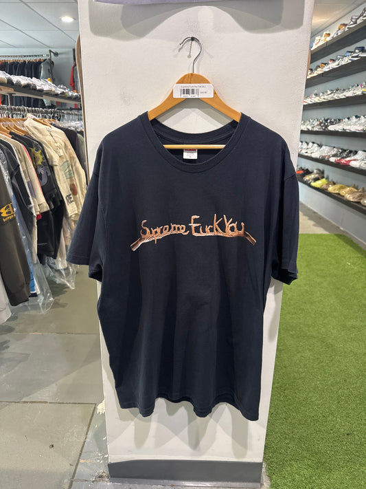 Supreme Fuck You Tee (XL)