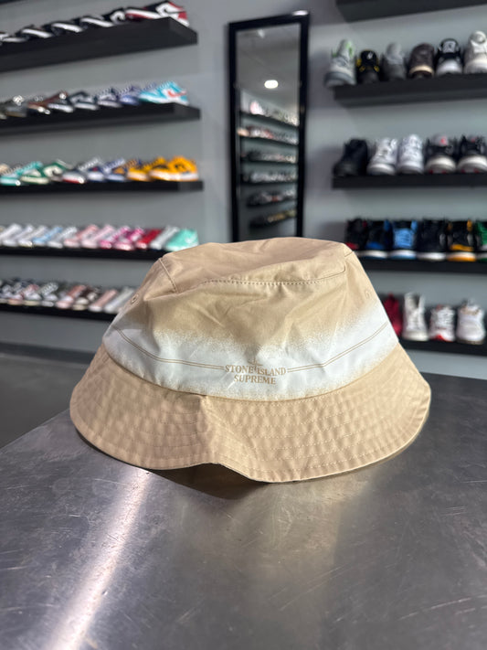 Supreme Stone Island Stripe Crusher Tan