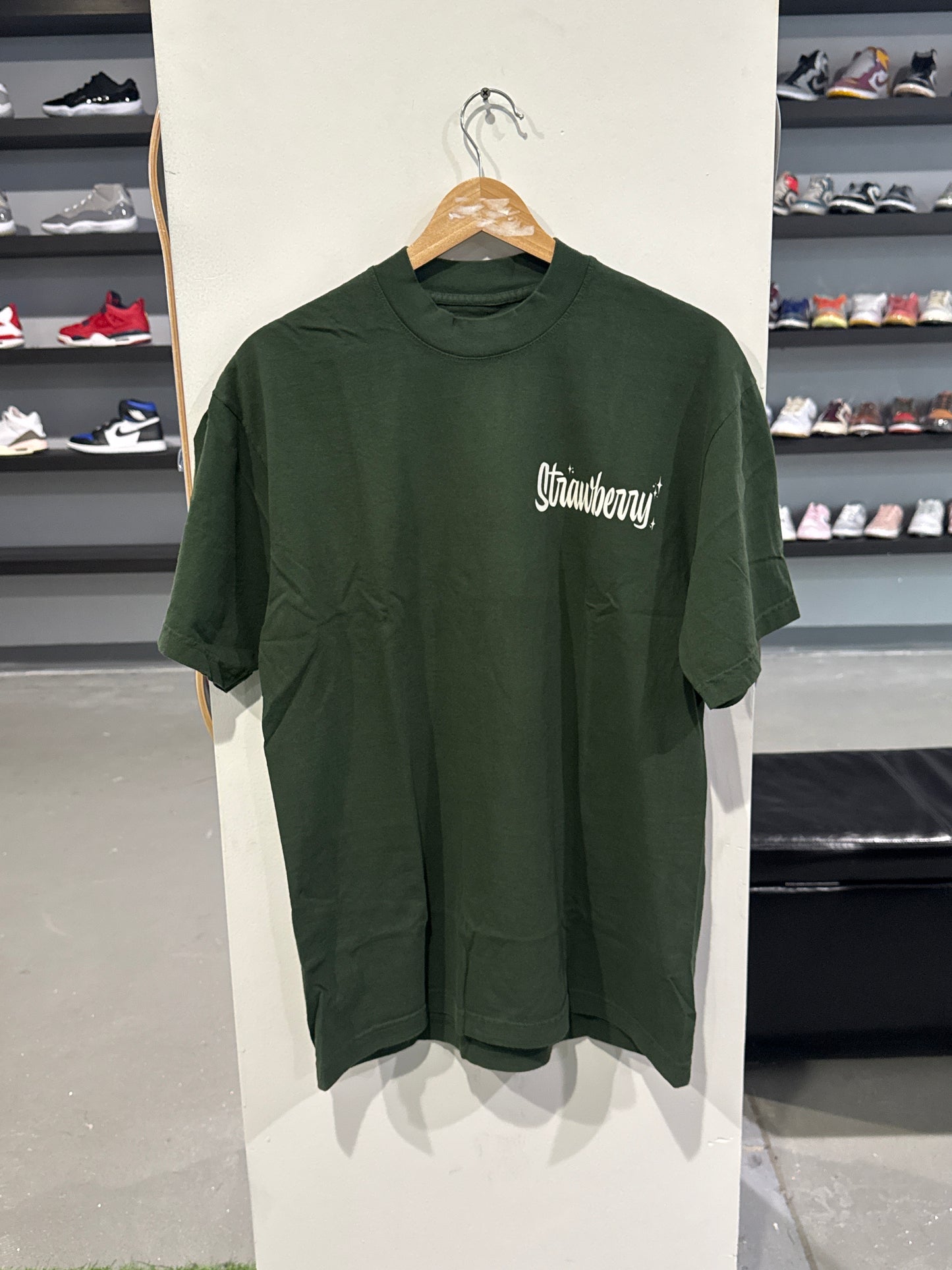 Strawberry Jams Tee Green