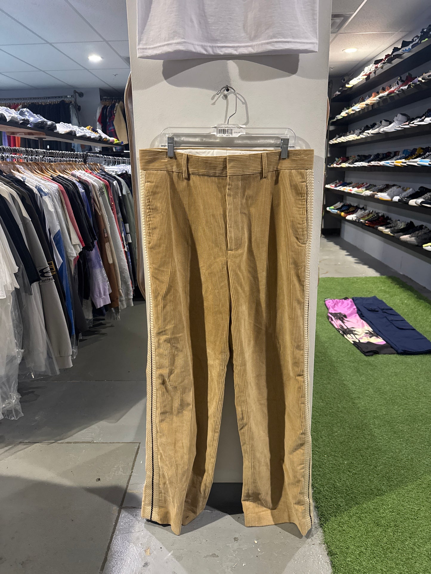 Palm Angels Corduroy Pants Tan